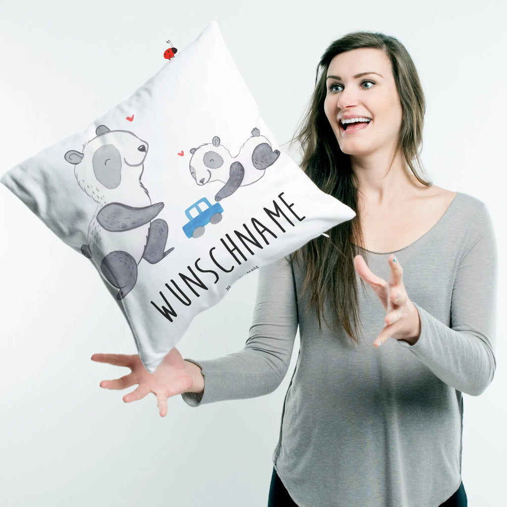Personalised cushion Panda father Kissen, personalisiert, Name, Wunschname, bedrucken, Kopfkissen, Vatertag Geschenk, Papa Geschenke, Vater Geburtstag, Vatertag, Papa Geschenk, Papi Geschenk, Vater Geschenk, Vater Handwerker