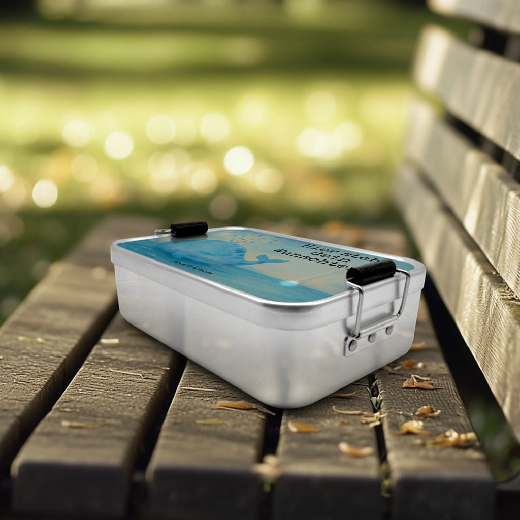 Personalisierte Metall Brotdose Wal Konfetti Design Brotbox mit Namen, Brotdose, Brotbox, Kindergarten, Brotdose mit Namen, Schule, Uni, Geschenk mit Namen, Meerestiere, Meer, Urlaub, Motivation, Wal, Konfetti, Neuanfang, Neustart, Abnehmen, Wale, Geburtstag, Lebensabschnitt, Diät, Trennung