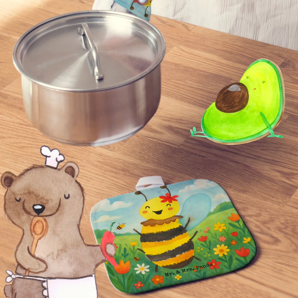 2er Set Topflappen  Biene Happy Design Topflappen, Topfuntersetzer, Ofenhandschuh, Topflappen Set, Topflappen lustig, Topflappen mit Spruch, Ofenhandschuhe, Topfhandschuhe, Topfhandschuh, Topflappenset, Topflappen 2er Set, Schöne Topflappen, Biene, Wespe, Hummel