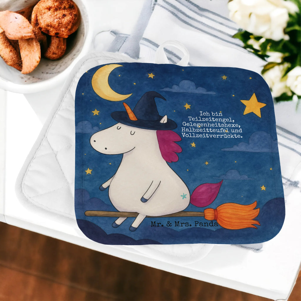 2er Set Topflappen  Einhorn Hexe Design Topflappen, Topfuntersetzer, Ofenhandschuh, Topflappen Set, Topflappen lustig, Topflappen mit Spruch, Ofenhandschuhe, Topfhandschuhe, Topfhandschuh, Topflappenset, Topflappen 2er Set, Schöne Topflappen, Einhorn, Einhörner, Einhorn Deko, Unicorn, Frau, Ehefrau, Hexe, Teufel, Engel, Verrückte, Freundin, Leben, Zicke