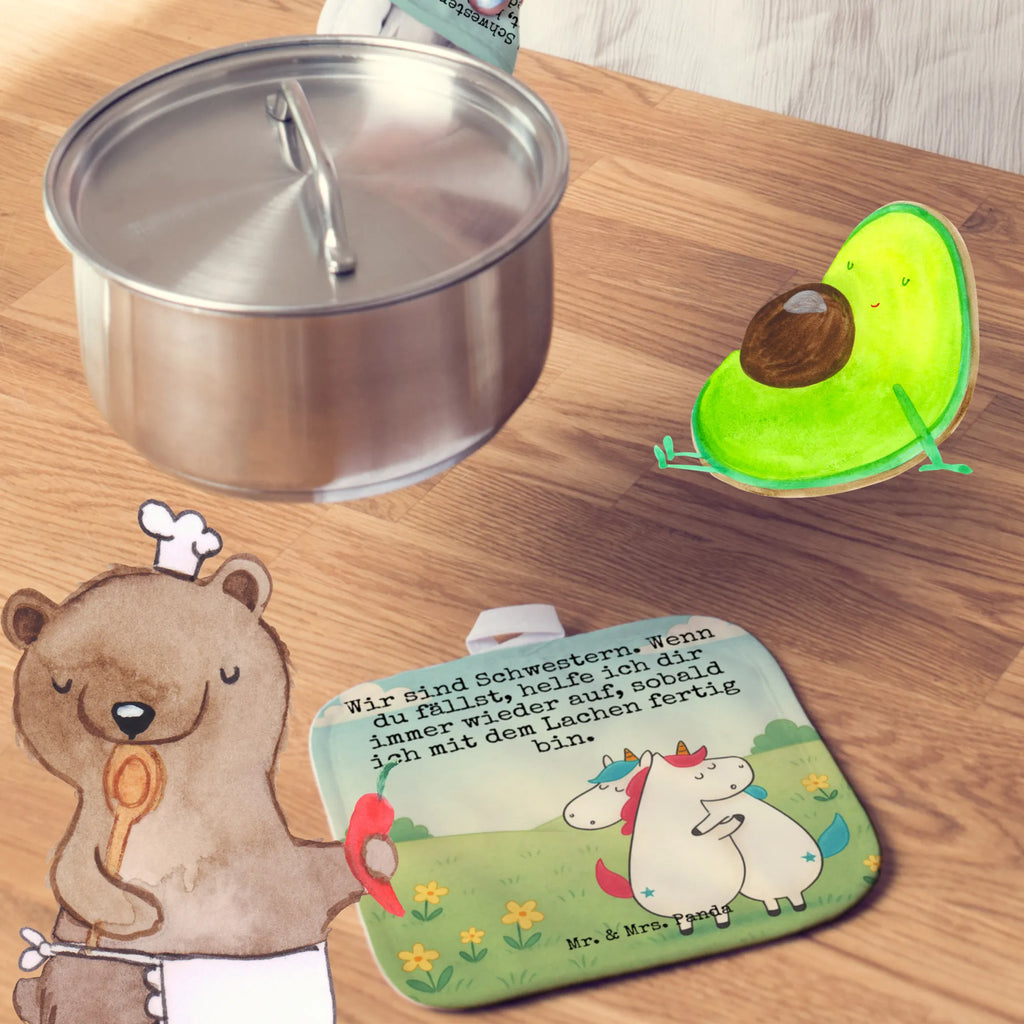 Pot holder unicorns Embrace Design Topfhandschuh, Ofenhandschuh, Ofenhandschuhe, Topfhandschuhe, Topflappenset, Schöne Topflappen, Topflappen 2er Set, Topfuntersetzer, Topflappen lustig, Topflappen, Topflappen Set, Topflappen mit Spruch, Einhorn, Einhörner, Einhorn Deko, Unicorn, Schwester, Liebe, Schwestern, Geschwister, Familie, Sister, Freundin, Freundinnen, BFF