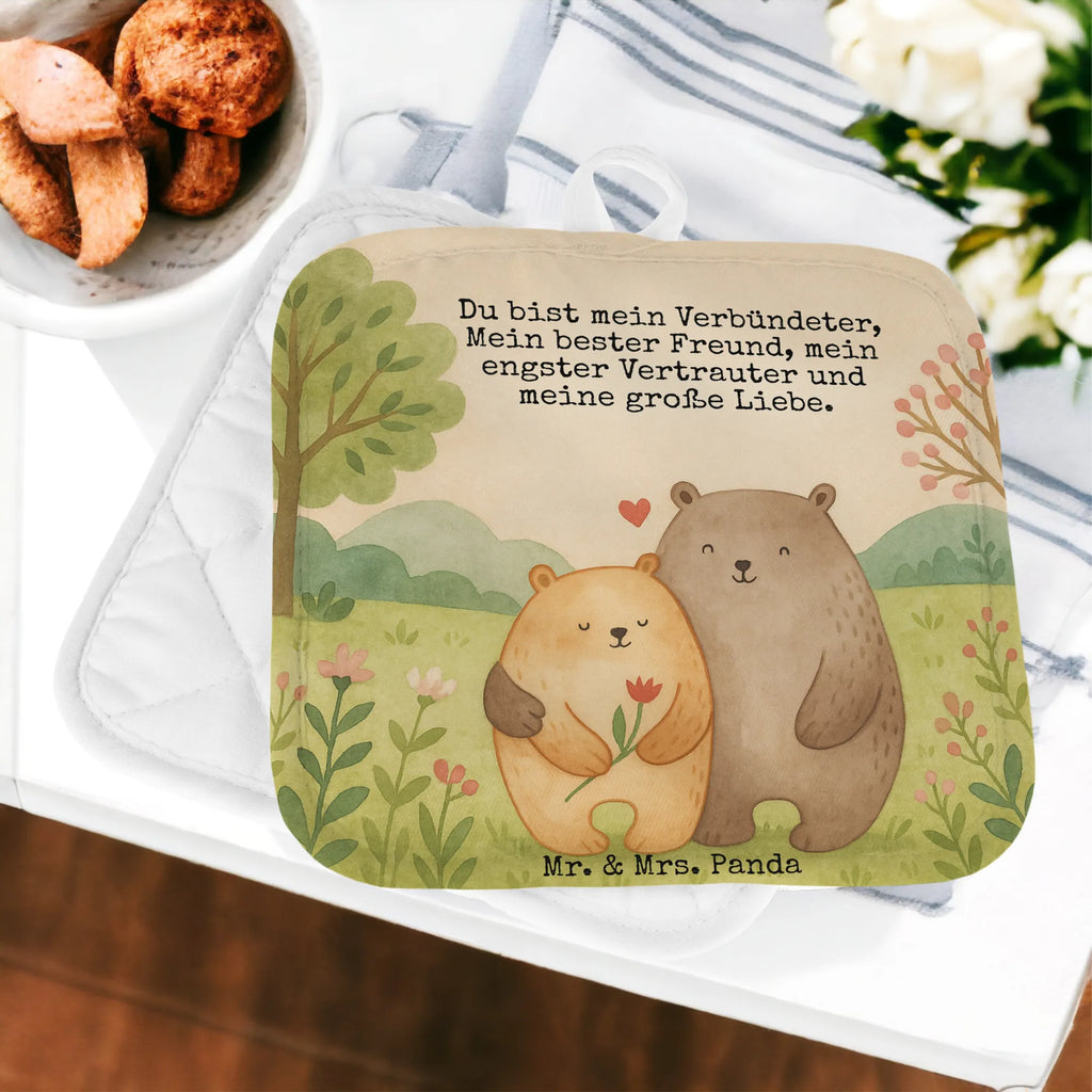 Pot holder Bears in love Design Topflappenset, Topflappen, Topflappen 2er Set, Ofenhandschuh, Topflappen lustig, Topflappen Set, Topfuntersetzer, Ofenhandschuhe, Topfhandschuh, Topfhandschuhe, Schöne Topflappen, Topflappen mit Spruch, Liebe, Partner, Freund, Freundin, Ehemann, Ehefrau, Heiraten, Verlobung, Heiratsantrag, Liebesgeschenk, Jahrestag, Hocheitstag, Hochzeitstag, Verheiratet, Bär, Verlobt, Bärchen, Geschenk Freund, Verliebt, Bären, Liebesbeweis, Geschenk Hochzeit, Geschenk Freundin