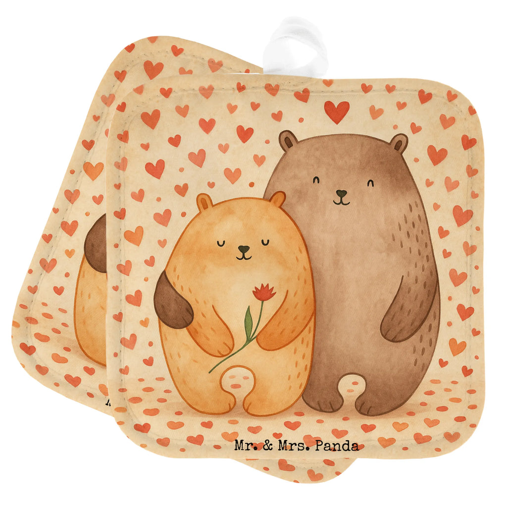 Pot holder Bears in love Design Topflappenset, Topflappen, Topflappen 2er Set, Ofenhandschuh, Topflappen lustig, Topflappen Set, Topfuntersetzer, Ofenhandschuhe, Topfhandschuh, Topfhandschuhe, Schöne Topflappen, Topflappen mit Spruch, Liebe, Partner, Freund, Freundin, Ehemann, Ehefrau, Heiraten, Verlobung, Heiratsantrag, Liebesgeschenk, Jahrestag, Hocheitstag, Hochzeitstag, Verheiratet, Bär, Verlobt, Bärchen, Geschenk Freund, Verliebt, Bären, Liebesbeweis, Geschenk Hochzeit, Geschenk Freundin