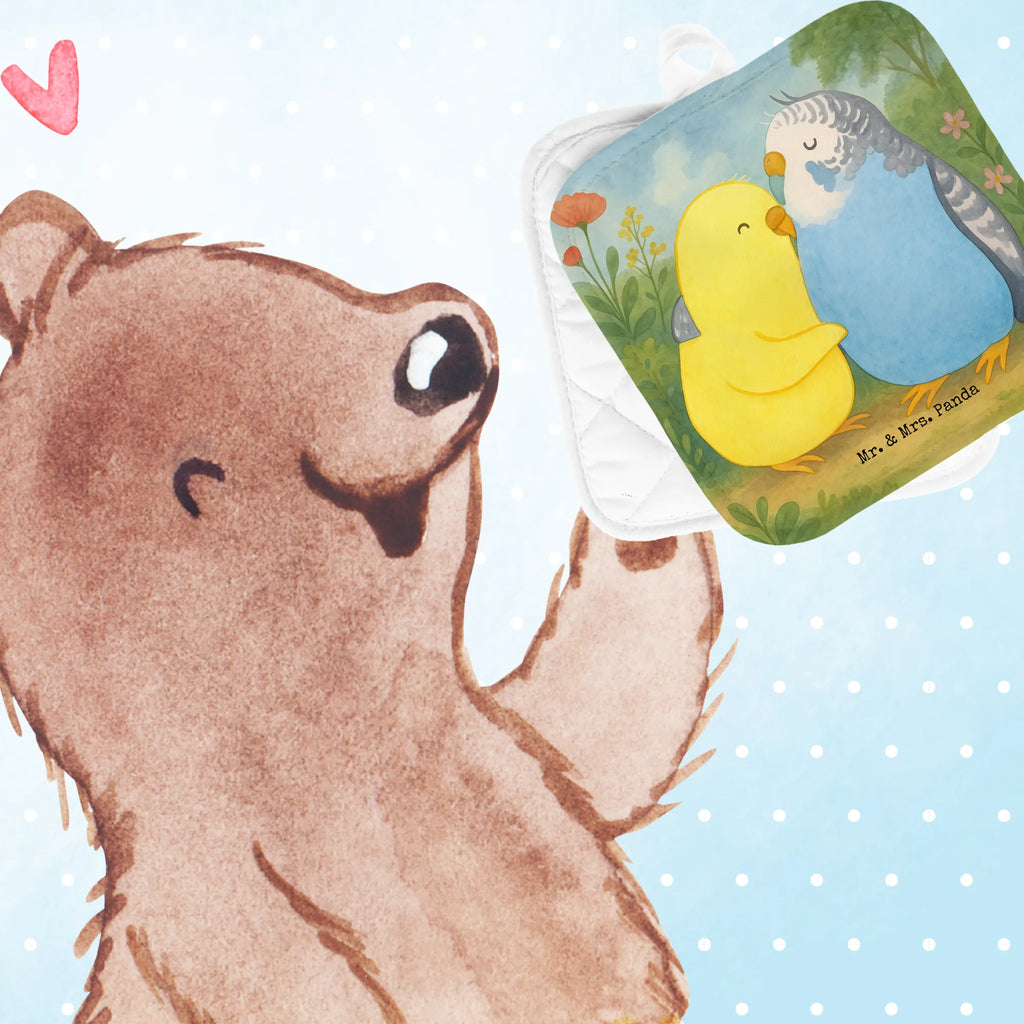 Pot holder Parakeets in love Design Topflappen, Topfuntersetzer, Ofenhandschuh, Topflappen Set, Topflappen lustig, Topflappen mit Spruch, Ofenhandschuhe, Topfhandschuhe, Topfhandschuh, Topflappenset, Topflappen 2er Set, Schöne Topflappen, Liebe, Partner, Freund, Freundin, Ehemann, Ehefrau, Heiraten, Verlobung, Heiratsantrag, Liebesgeschenk, Jahrestag, Hocheitstag, Vögel, Wellensittich, Nähe, Kuscheln, Vertrauen