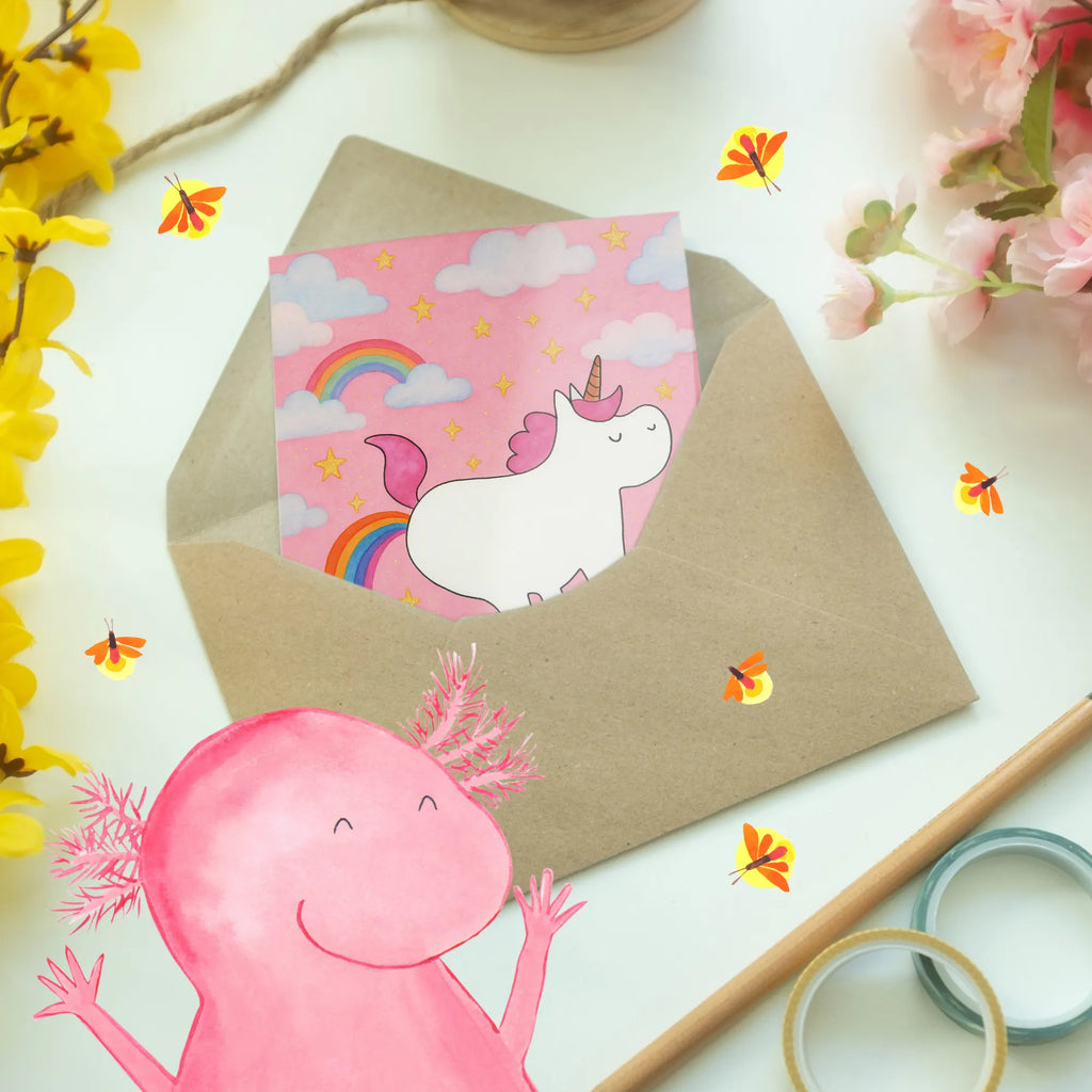 Grußkarte Einhorn Pupsen Design Grußkarte, Klappkarte, Einladungskarte, Glückwunschkarte, Hochzeitskarte, Geburtstagskarte, Karte, Ansichtskarten, Einhorn, Einhörner, Einhorn Deko, Unicorn, Pups, Regenbogen, Glitzer, Einhornpower, Erwachsenwerden, Spaß, lustig, Freundin