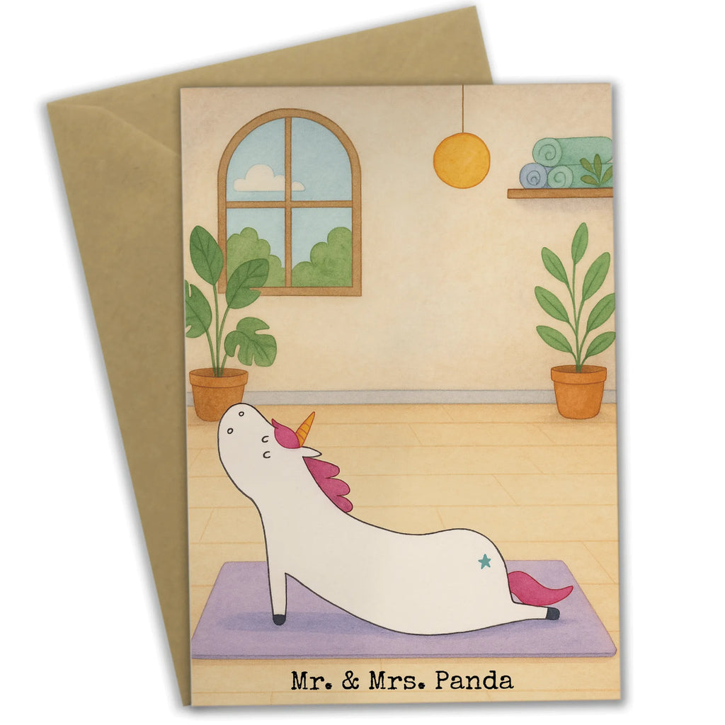 Greetings card unicorn yoga Design Ansichtskarten, Hochzeitskarte, Grußkarte, Geburtstagskarte, Klappkarte, Karte, Einladungskarte, Glückwunschkarte, Einhorn, Einhörner, Einhorn Deko, Unicorn, lustig, Yogamatte, Joga, Sport, Entspannung, süß, Yoga, witzig, Namaste, Achtsamkeit
