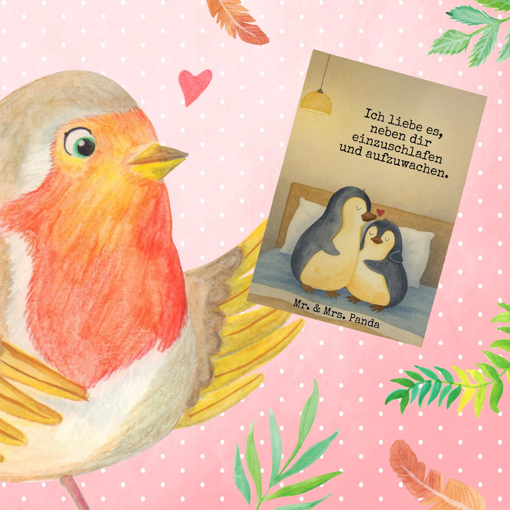 Grußkarte Pinguine Einschlafen Design Grußkarte, Klappkarte, Einladungskarte, Glückwunschkarte, Hochzeitskarte, Geburtstagskarte, Karte, Ansichtskarten, Liebe, Partner, Freund, Freundin, Ehemann, Ehefrau, Heiraten, Verlobung, Heiratsantrag, Liebesgeschenk, Jahrestag, Hocheitstag, Valentinstag, Geschenk für Frauen, Hochzeitstag, Mitbringsel, Geschenk für Freundin, Geschenk für Partner, Liebesbeweis, für Männer, für Ehemann