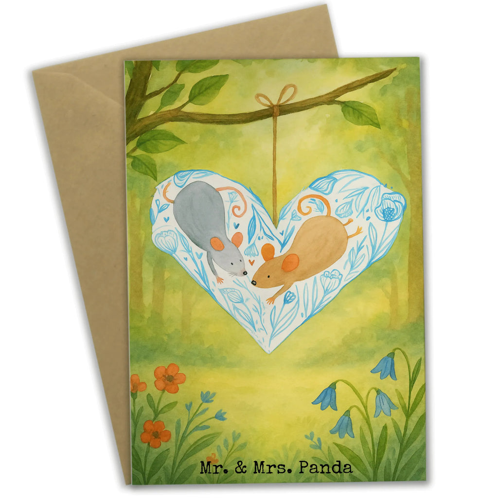 Greetings card Mice heart Design Grußkarte, Klappkarte, Einladungskarte, Glückwunschkarte, Hochzeitskarte, Geburtstagskarte, Karte, Ansichtskarten, Liebe, Partner, Freund, Freundin, Ehemann, Ehefrau, Heiraten, Verlobung, Heiratsantrag, Liebesgeschenk, Jahrestag, Hocheitstag, Maus, Mäuse, Liebesbotschaft, Liebesbeweis, Hochzeit, Lieblingsmensch, Gemeinsamkeit, Love, Geschenk für zwei