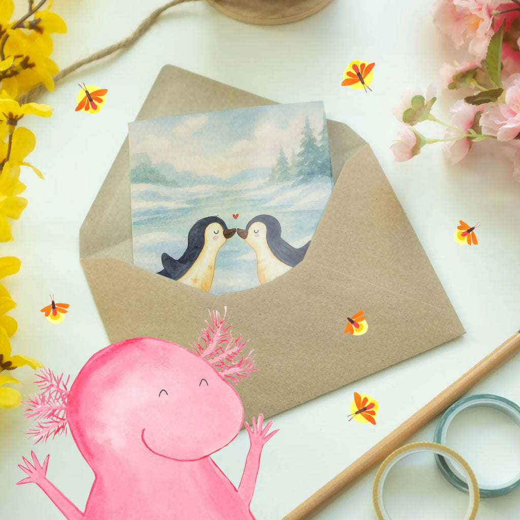 Greetings card Penguins in love Design Grußkarte, Klappkarte, Einladungskarte, Glückwunschkarte, Hochzeitskarte, Geburtstagskarte, Karte, Ansichtskarten, Liebe, Partner, Freund, Freundin, Ehemann, Ehefrau, Heiraten, Verlobung, Heiratsantrag, Liebesgeschenk, Jahrestag, Hocheitstag, Pinguin, Pinguine, Pinguin Paar, Pinguinpaar, Pinguin Liebe, Paar, Pärchen. Liebespaar, Liebesbeweis, Liebesspruch, Hochzeitstag, Geschenk Freund, Geschenk Freundin, Verlobte, Verlobter, Love, Geschenk Hochzeitstag, Geschenkidee, Hochzeit, Gastgeschenk