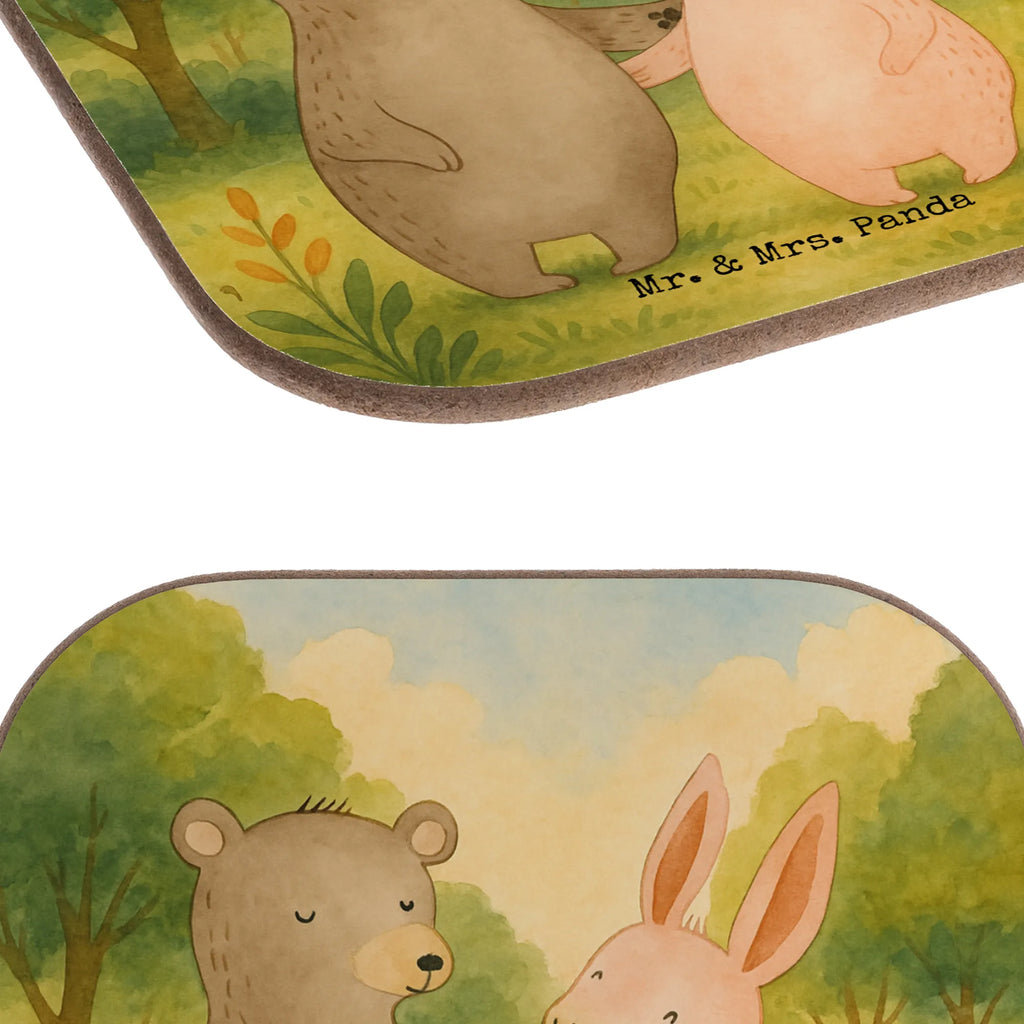 Square coaster bear and rabbit Embrace Design Untersetzer, Bierdeckel, Glasuntersetzer, Untersetzer Gläser, Getränkeuntersetzer, Untersetzer aus Holz, Untersetzer für Gläser, Korkuntersetzer, Untersetzer Holz, Holzuntersetzer, Tassen Untersetzer, Untersetzer Design, Liebe, Partner, Freund, Freundin, Ehemann, Ehefrau, Heiraten, Verlobung, Heiratsantrag, Liebesgeschenk, Jahrestag, Hocheitstag, Freunde, bester Freund, Hase, Bär, Bärchen, best friends