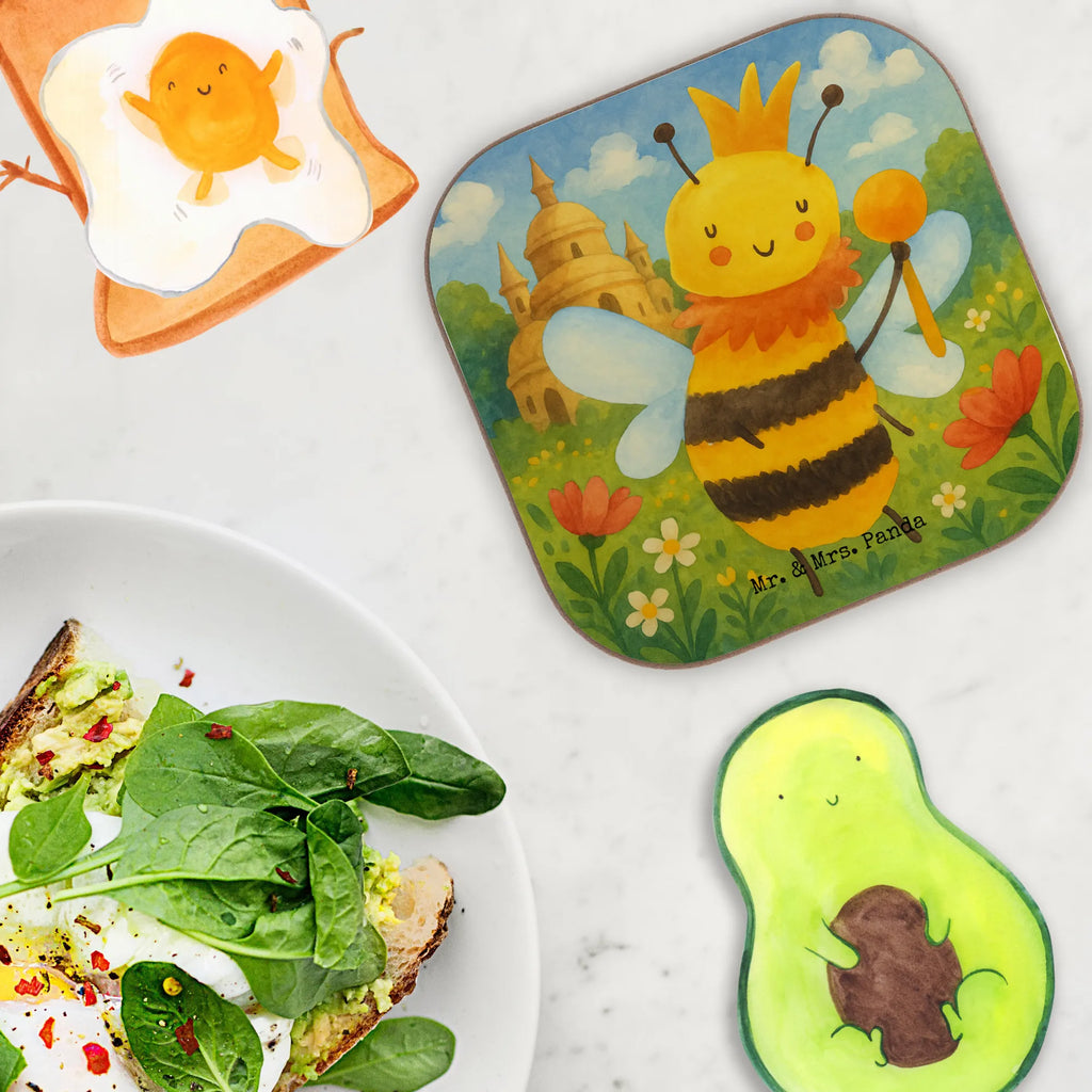 Square coaster bee king Design Untersetzer, Bierdeckel, Glasuntersetzer, Untersetzer Gläser, Getränkeuntersetzer, Untersetzer aus Holz, Untersetzer für Gläser, Korkuntersetzer, Untersetzer Holz, Holzuntersetzer, Tassen Untersetzer, Untersetzer Design, Biene, Wespe, Hummel