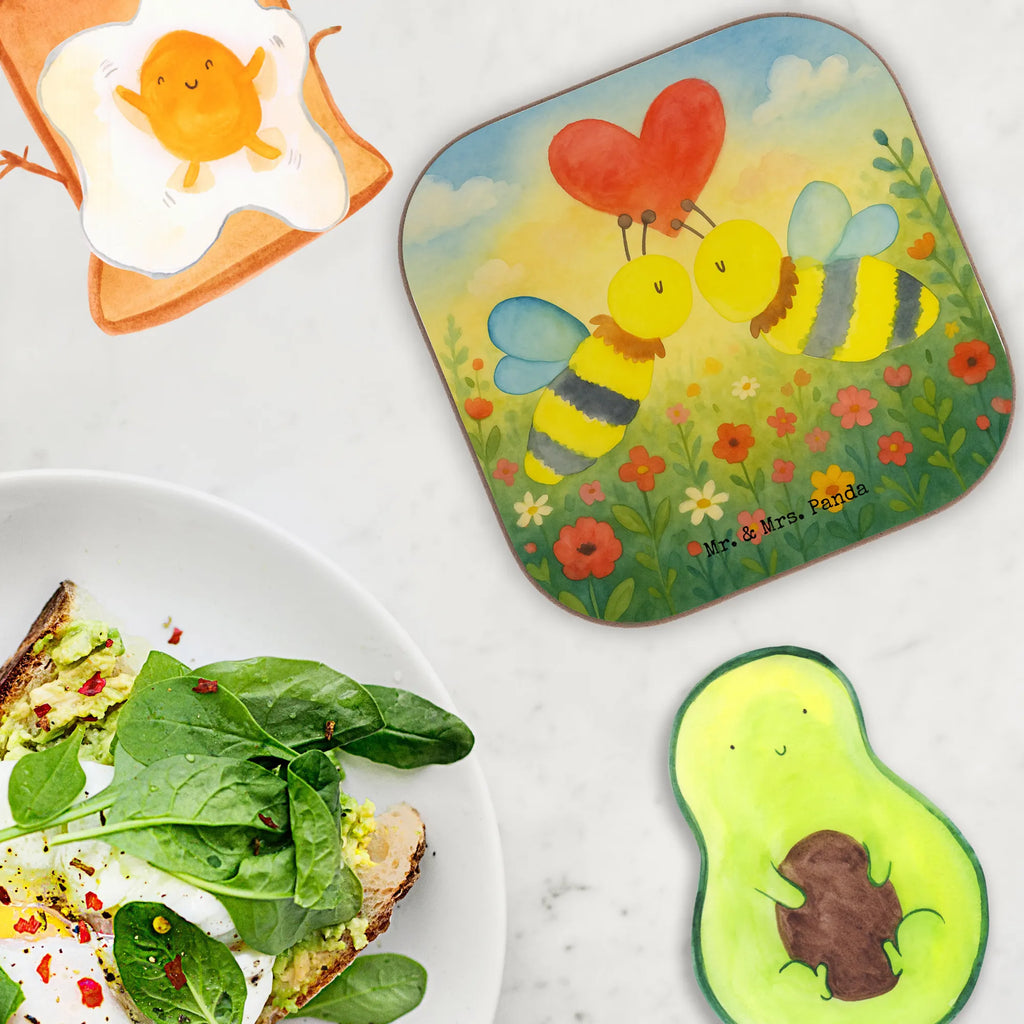 Square coaster bee Love Design Untersetzer, Bierdeckel, Glasuntersetzer, Untersetzer Gläser, Getränkeuntersetzer, Untersetzer aus Holz, Untersetzer für Gläser, Korkuntersetzer, Untersetzer Holz, Holzuntersetzer, Tassen Untersetzer, Untersetzer Design, Biene, Wespe, Hummel