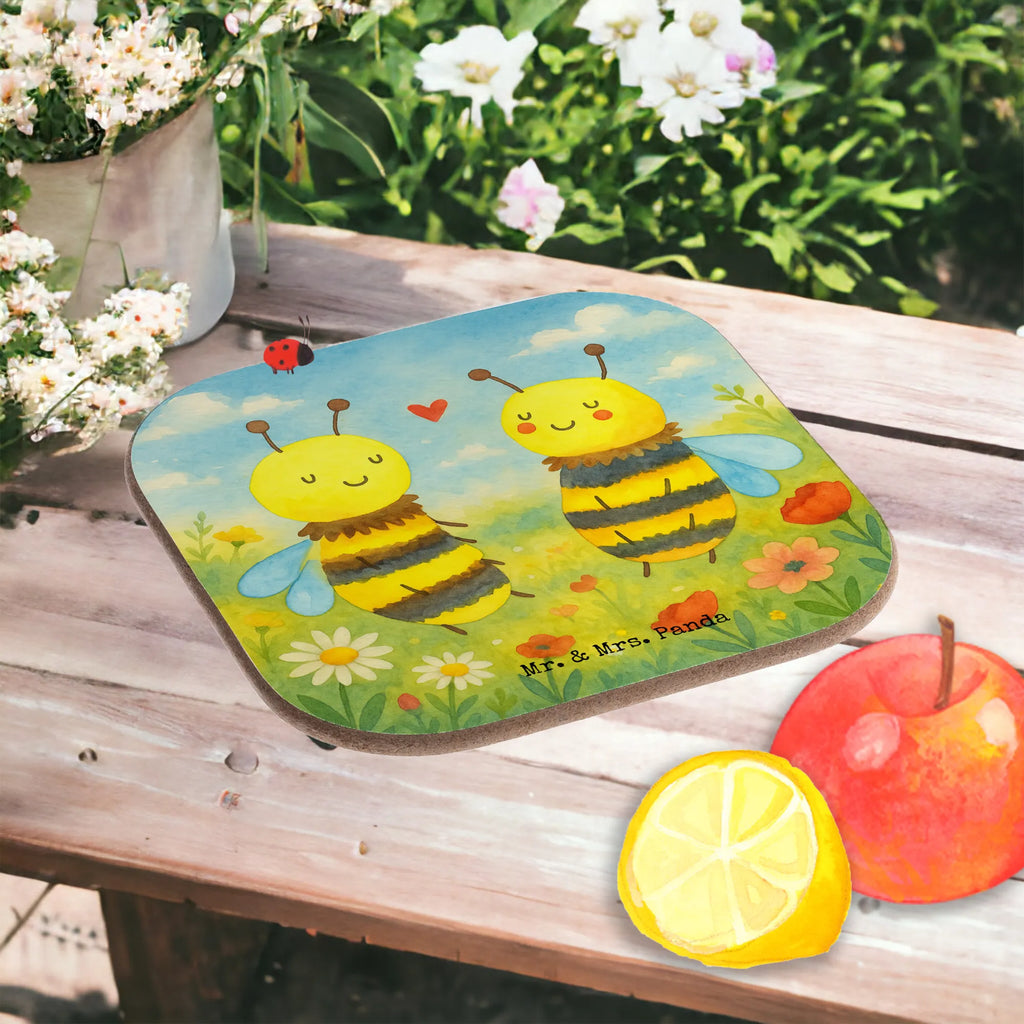 Square coaster bee In love Design Untersetzer, Bierdeckel, Glasuntersetzer, Untersetzer Gläser, Getränkeuntersetzer, Untersetzer aus Holz, Untersetzer für Gläser, Korkuntersetzer, Untersetzer Holz, Holzuntersetzer, Tassen Untersetzer, Untersetzer Design, Biene, Wespe, Hummel