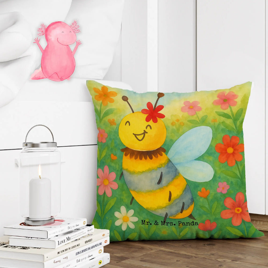 Cushion bee flower Design Kissenhülle, Kopfkissen, Sofakissen, Dekokissen, Motivkissen, sofakissen, sitzkissen, Kissen, Kissenbezüge, Kissenbezug 40x40, Kissen 40x40, Kissenhülle 40x40, Zierkissen, Couchkissen, Dekokissen Sofa, Sofakissen 40x40, Dekokissen 40x40, Kopfkissen 40x40, Kissen 40x40 Waschbar, Biene, Wespe, Hummel