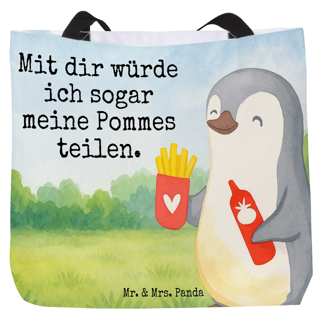 Shopper penguin French fries Design Beutel, Einkaufstasche, Tasche, Strandtasche, Einkaufsbeutel, Shopper, Schultasche, Freizeittasche, Tragebeutel, Schulbeutel, Alltagstasche, Liebe, Partner, Freund, Freundin, Ehemann, Ehefrau, Heiraten, Verlobung, Heiratsantrag, Liebesgeschenk, Jahrestag, Hocheitstag, Valentinstag, Geschenk für Frauen, Hochzeitstag, Mitbringsel, Geschenk für Freundin, Geschenk für Partner, Liebesbeweis, für Männer, für Ehemann