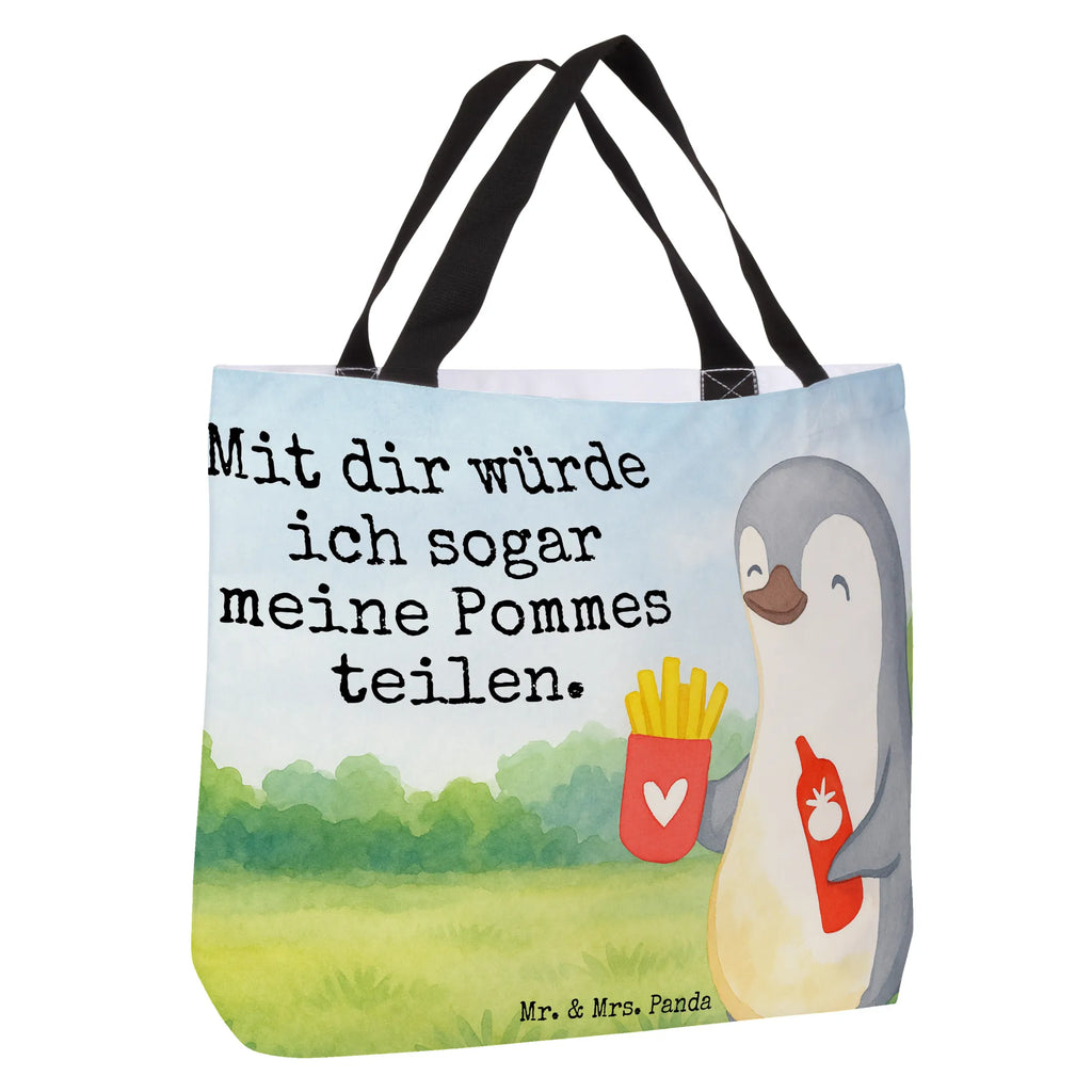 Shopper penguin French fries Design Beutel, Einkaufstasche, Tasche, Strandtasche, Einkaufsbeutel, Shopper, Schultasche, Freizeittasche, Tragebeutel, Schulbeutel, Alltagstasche, Liebe, Partner, Freund, Freundin, Ehemann, Ehefrau, Heiraten, Verlobung, Heiratsantrag, Liebesgeschenk, Jahrestag, Hocheitstag, Valentinstag, Geschenk für Frauen, Hochzeitstag, Mitbringsel, Geschenk für Freundin, Geschenk für Partner, Liebesbeweis, für Männer, für Ehemann