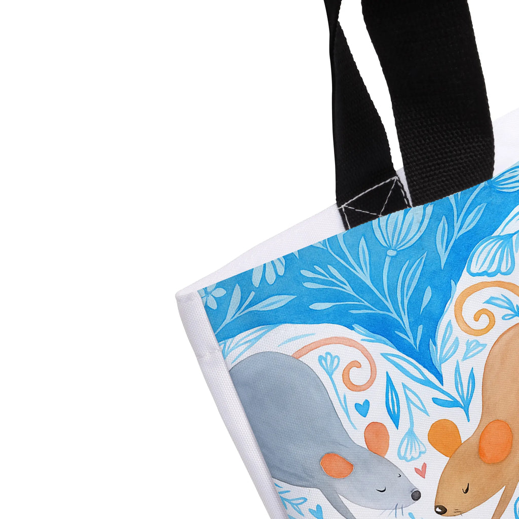 Shopper Mice heart Design Alltagstasche, Shopper, Schultasche, Tragebeutel, Strandtasche, Einkaufsbeutel, Einkaufstasche, Tasche, Schulbeutel, Beutel, Freizeittasche, Liebe, Partner, Freund, Freundin, Ehemann, Ehefrau, Heiraten, Verlobung, Heiratsantrag, Liebesgeschenk, Jahrestag, Hocheitstag, Gemeinsamkeit, Mäuse, Liebesbeweis, Hochzeit, Love, Maus, Liebesbotschaft, Geschenk für zwei, Lieblingsmensch