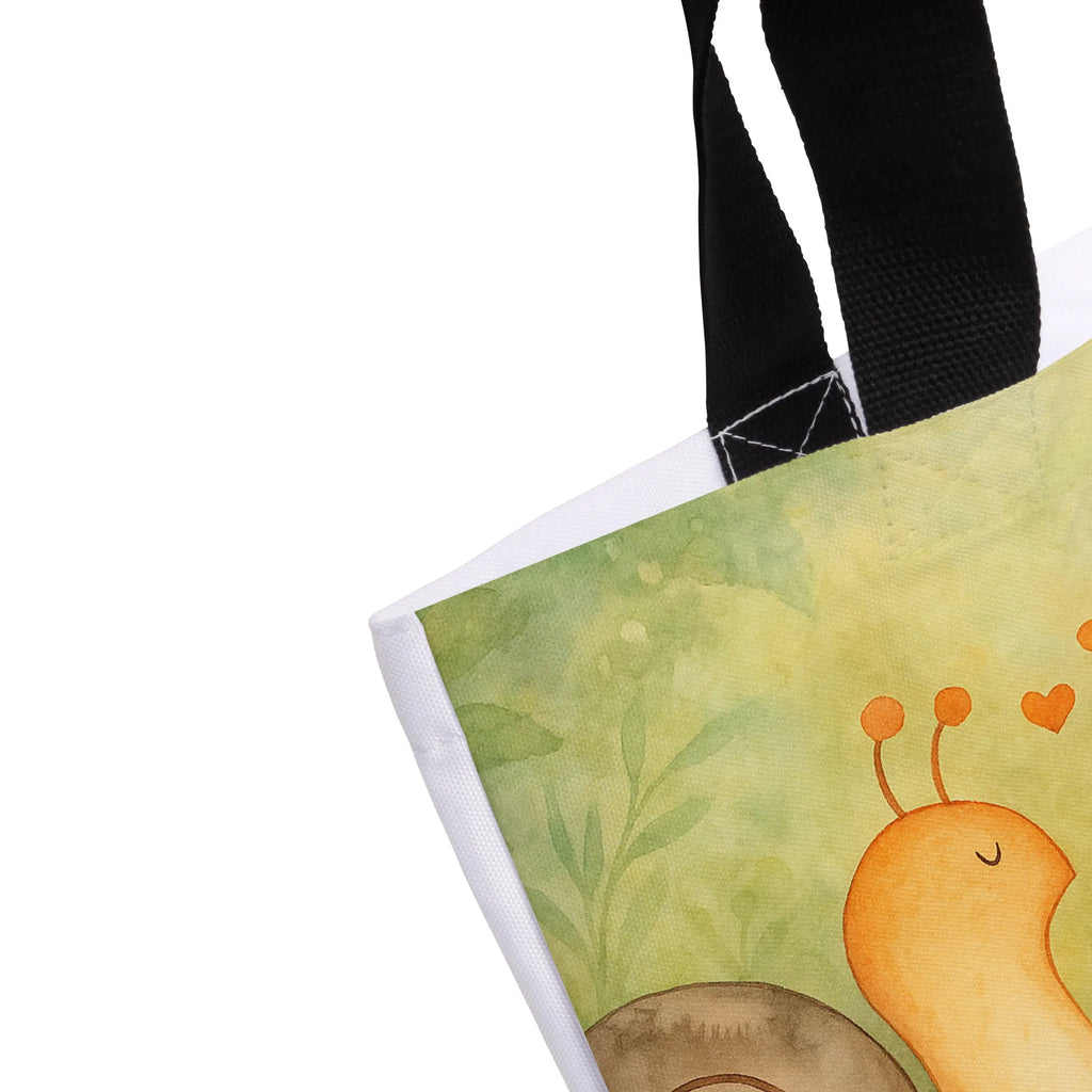 Shopper Snails in love Design Beutel, Einkaufstasche, Tasche, Strandtasche, Einkaufsbeutel, Shopper, Schultasche, Freizeittasche, Tragebeutel, Schulbeutel, Alltagstasche, Liebe, Partner, Freund, Freundin, Ehemann, Ehefrau, Heiraten, Verlobung, Heiratsantrag, Liebesgeschenk, Jahrestag, Hocheitstag