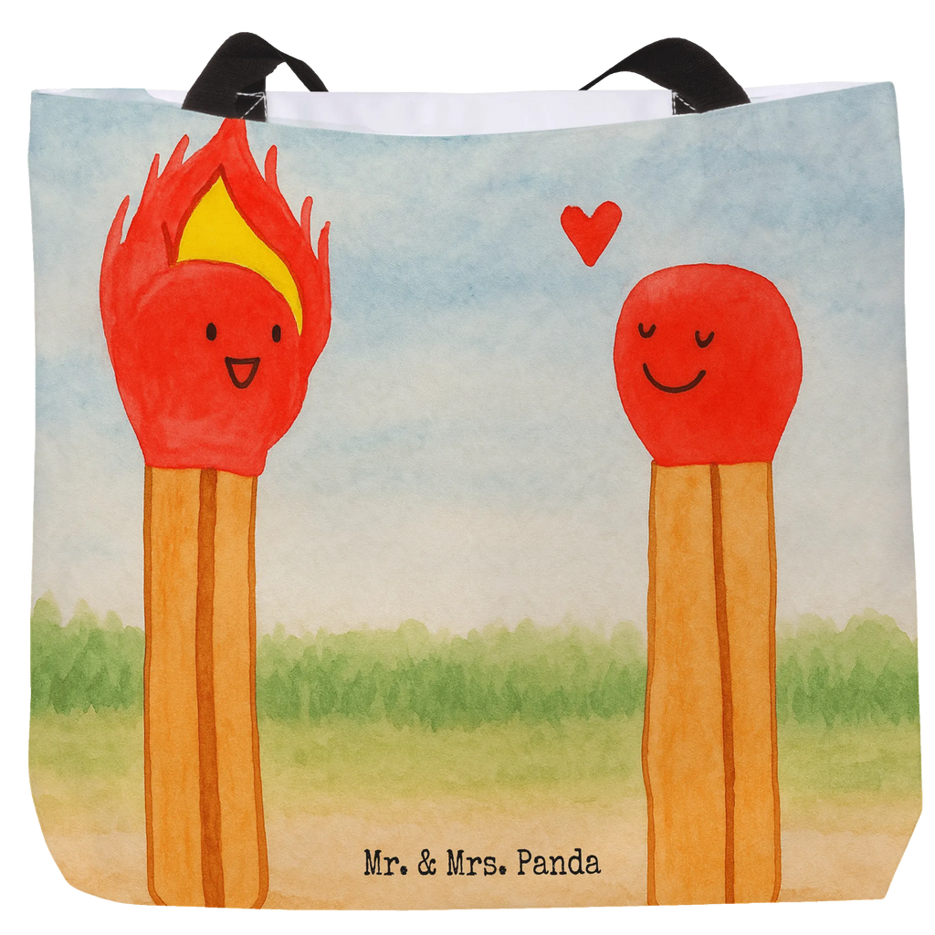 Shopper Matches Design Strandtasche, Shopper, Einkaufsbeutel, Schultasche, Schulbeutel, Alltagstasche, Beutel, Einkaufstasche, Freizeittasche, Tasche, Tragebeutel, Liebe, Partner, Freund, Freundin, Ehemann, Ehefrau, Heiraten, Verlobung, Heiratsantrag, Liebesgeschenk, Jahrestag, Hocheitstag, Streichhölzer