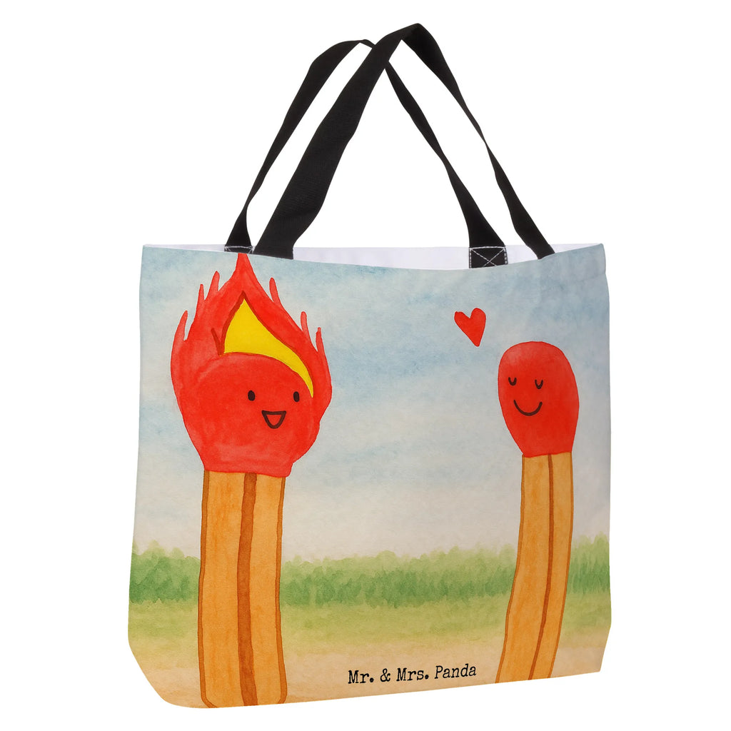 Shopper Matches Design Strandtasche, Shopper, Einkaufsbeutel, Schultasche, Schulbeutel, Alltagstasche, Beutel, Einkaufstasche, Freizeittasche, Tasche, Tragebeutel, Liebe, Partner, Freund, Freundin, Ehemann, Ehefrau, Heiraten, Verlobung, Heiratsantrag, Liebesgeschenk, Jahrestag, Hocheitstag, Streichhölzer