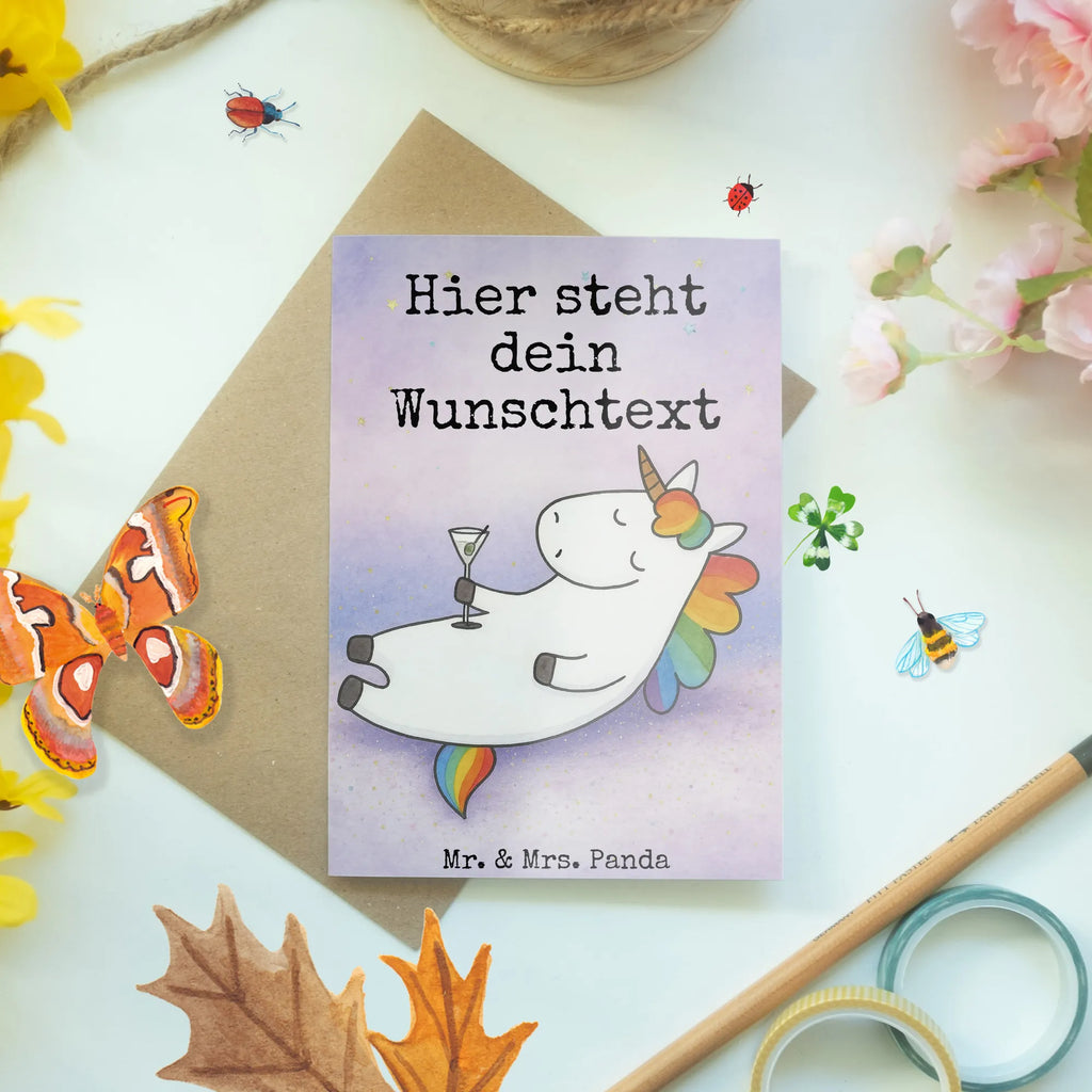Personalisierte Grußkarte Einhorn Cocktail Design Grußkarte mit persönlichen Nachrichten, Personalisierte Geburtstagskarte, Personalisierte Einladungskarte, Grußkarte selber drucken, Personalisierte Karte, Grußkarte selbst gestalten, Personalisierte Grußkarte, Personalisiertere Klappkarte, Grußkarte mit Namen, Personalisierte Hochzeitskarte, Grußkarten personalisiert, Personalisierte Glückwunschkarte, Grußkarte als Geldgeschenk, Einhorn, Einhörner, Einhorn Deko, Unicorn, Rum, Spruch, Party, Geburtstag, Glitzer, Freundin, Caipirinha, Sekt, Cuba Libre, witzig, Feiern, Spaß, lustig