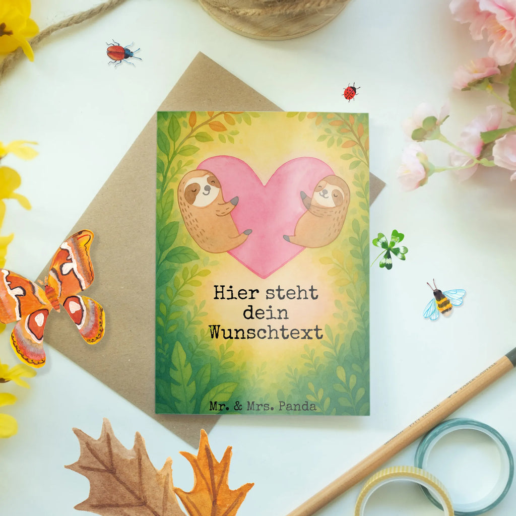 Personalised greetings card sloths Heart Design Personalisierte Einladungskarte, Grußkarte selbst gestalten, Personalisierte Hochzeitskarte, Personalisiertere Klappkarte, Grußkarte als Geldgeschenk, Personalisierte Glückwunschkarte, Grußkarte mit persönlichen Nachrichten, Grußkarten personalisiert, Personalisierte Geburtstagskarte, Personalisierte Karte, Personalisierte Grußkarte, Grußkarte mit Namen, Grußkarte selber drucken, Liebe, Partner, Freund, Freundin, Ehemann, Ehefrau, Heiraten, Verlobung, Heiratsantrag, Liebesgeschenk, Jahrestag, Hocheitstag, Hochzeitstag, Geschenk für Frauen, Liebesbeweis, Geschenk für Partner, für Männer, für Ehemann, Valentinstag, Mitbringsel, Geschenk für Freundin
