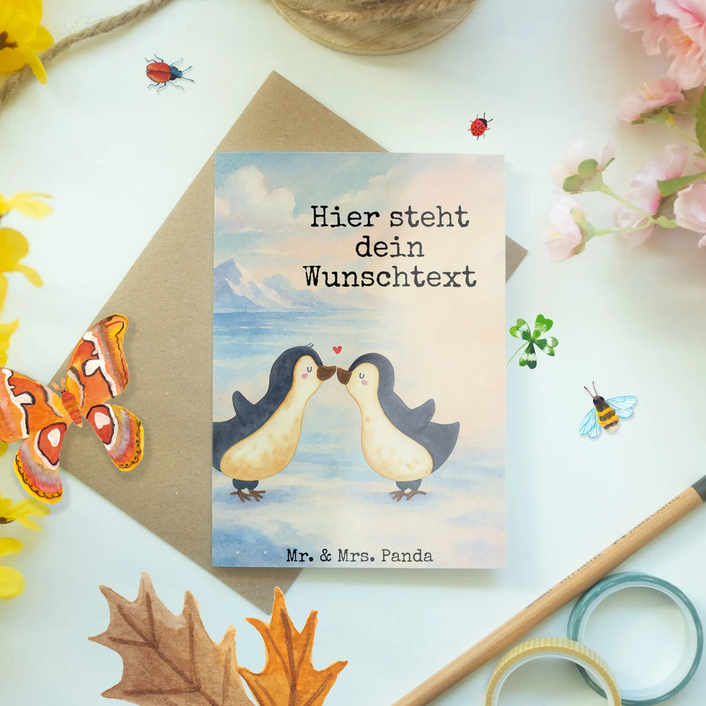Personalised greetings card penguins kiss Design Grußkarte als Geldgeschenk, Grußkarte selber drucken, Grußkarten personalisiert, Personalisierte Hochzeitskarte, Grußkarte mit Namen, Grußkarte selbst gestalten, Personalisierte Einladungskarte, Grußkarte mit persönlichen Nachrichten, Personalisierte Grußkarte, Personalisierte Glückwunschkarte, Personalisierte Karte, Personalisierte Geburtstagskarte, Personalisiertere Klappkarte, Liebe, Partner, Freund, Freundin, Ehemann, Ehefrau, Heiraten, Verlobung, Heiratsantrag, Liebesgeschenk, Jahrestag, Hocheitstag, Geschenk für Freundin, für Männer, Mitbringsel, Geschenk für Partner, Liebesbeweis, Valentinstag, für Ehemann, Hochzeitstag, Geschenk für Frauen
