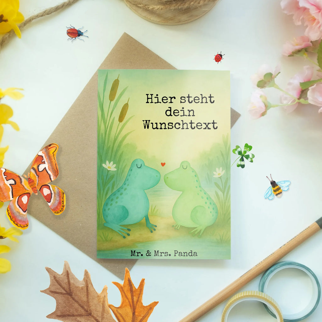Personalised greetings card Frogs in love Design Opa, Aufmunterung, Abitur, Trauerkarte, Personalisierte Karte, Personalisierte Glückwunschkarte, Lieblingsmensch, Hochzeit, Personalisiertere Klappkarte, Oma, Freundin, Glücklich, Taufe, Grußkarte als Geldgeschenk, Beileid, Freund, Frau, Mama, Grußkarte selbst gestalten, Papa, Personalisierte Geburtstagskarte, Geschenkideen, liebevoll, Weihnachten, Personalisierte Grußkarte, cool, Grußkarten personalisiert, Grußkarte mit Namen, Personalisierte Hochzeitskarte, Mädchen, Ostern, Junge, Grußkarte selber drucken, Personalisierte Einladungskarte, Personalisierte Postkarte, Grußkarte mit persönlichen Nachrichten, witzig, Abschluss, Liebe, Liebesgeschenk, Jahrestag, Verlobung, Partner, Ehemann, Ehefrau, Heiraten, Heiratsantrag, Hocheitstag, Geschenk Freundin, Geschenk Freund, Hochzeitstag, Verliebt, Geschenk Hochzeit, Froschkönig, Frosch, Fröschchen, Verlobt, Liebesbeweis, Verheiratet, Frösche