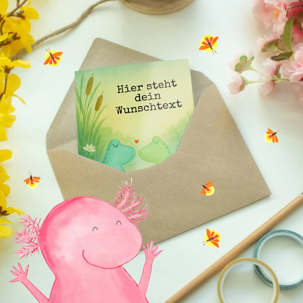 Personalised greetings card Frogs in love Design Opa, Aufmunterung, Abitur, Trauerkarte, Personalisierte Karte, Personalisierte Glückwunschkarte, Lieblingsmensch, Hochzeit, Personalisiertere Klappkarte, Oma, Freundin, Glücklich, Taufe, Grußkarte als Geldgeschenk, Beileid, Freund, Frau, Mama, Grußkarte selbst gestalten, Papa, Personalisierte Geburtstagskarte, Geschenkideen, liebevoll, Weihnachten, Personalisierte Grußkarte, cool, Grußkarten personalisiert, Grußkarte mit Namen, Personalisierte Hochzeitskarte, Mädchen, Ostern, Junge, Grußkarte selber drucken, Personalisierte Einladungskarte, Personalisierte Postkarte, Grußkarte mit persönlichen Nachrichten, witzig, Abschluss, Liebe, Liebesgeschenk, Jahrestag, Verlobung, Partner, Ehemann, Ehefrau, Heiraten, Heiratsantrag, Hocheitstag, Geschenk Freundin, Geschenk Freund, Hochzeitstag, Verliebt, Geschenk Hochzeit, Froschkönig, Frosch, Fröschchen, Verlobt, Liebesbeweis, Verheiratet, Frösche