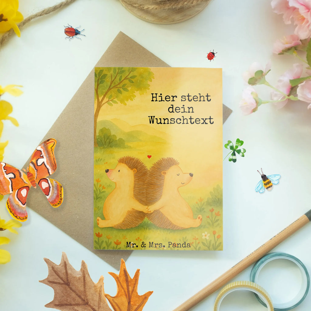Personalised greetings card Hedgehogs holding hands Design Personalisierte Karte, Personalisierte Geburtstagskarte, Grußkarte selbst gestalten, Personalisiertere Klappkarte, Personalisierte Grußkarte, Grußkarten personalisiert, Personalisierte Glückwunschkarte, Grußkarte mit Namen, Personalisierte Einladungskarte, Personalisierte Hochzeitskarte, Grußkarte selber drucken, Grußkarte als Geldgeschenk, Grußkarte mit persönlichen Nachrichten, Liebe, Partner, Freund, Freundin, Ehemann, Ehefrau, Heiraten, Verlobung, Heiratsantrag, Liebesgeschenk, Jahrestag, Hocheitstag, Liebesbeweis, Igelliebe, Hochzeit, Lieblingsmensch, Igel, große Liebe, Geschenk für zwei, Hand in Hand, Liebesbotschaft, Love, Gemeinsamkeit