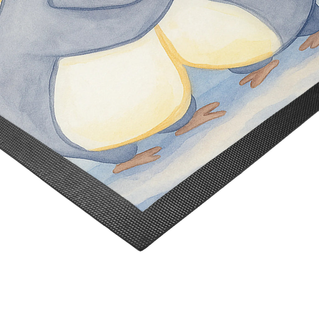 Personalisierte Fußmatte Pinguine Kuscheln Design Türvorleger mit Namen, Namensfussmatte, Fußmatte mit Namen, Bedrucken, Personalisiert, Haustürmatte personalisiert, Türvorleger personalisiert, Personalisierte Fußmatte, Personalisieruung, Fußmatte bedrucken, Wunschnamen, Liebe, Partner, Freund, Freundin, Ehemann, Ehefrau, Heiraten, Verlobung, Heiratsantrag, Liebesgeschenk, Jahrestag, Hocheitstag, Mitbringsel, Geschenk für Frauen, für Männer, Geschenk für Freundin, für Ehemann, Valentinstag, Geschenk für Partner, Hochzeitstag, Liebesbeweis