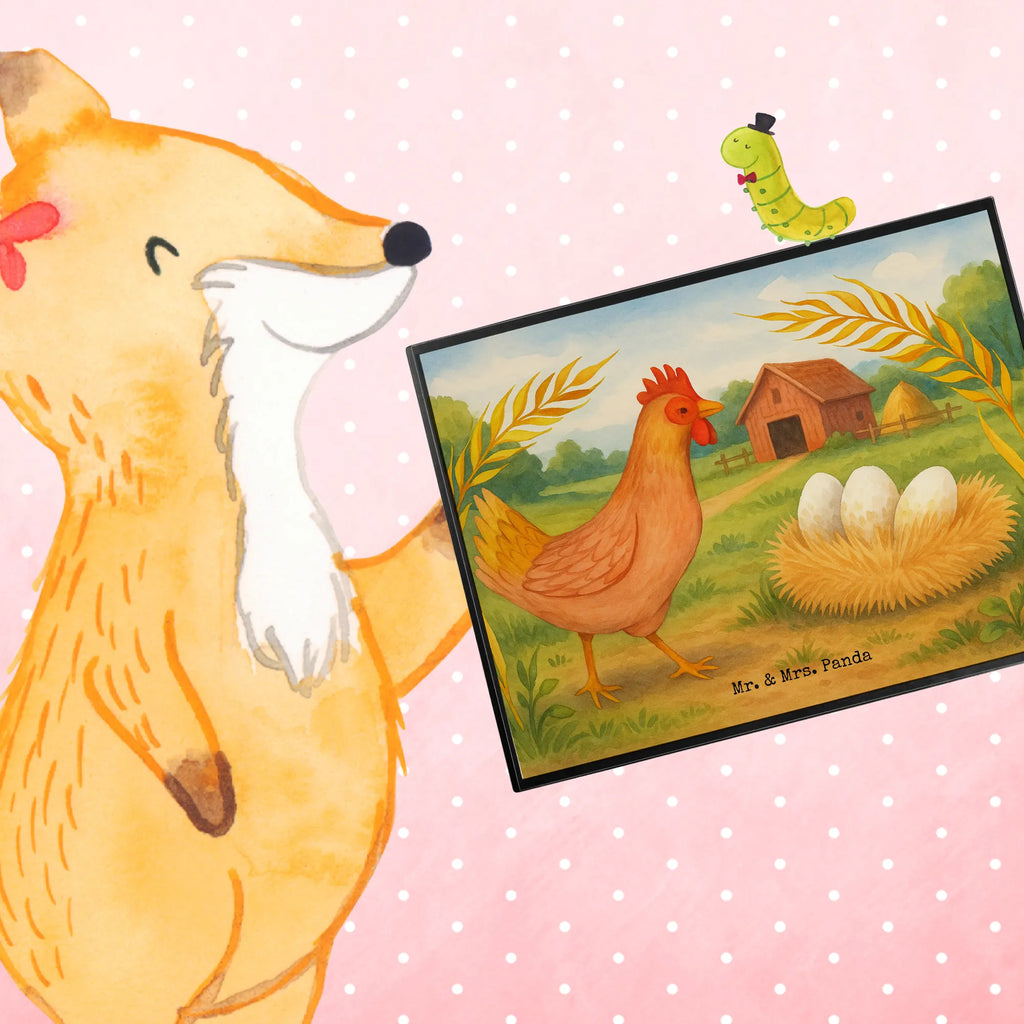 Podkładka na biurko kurczak Dumny Design Schreibtisch Unterlagen, Schreibwaren, Bürobedarf, Schreibtischauflage, Schreibtischunterlage Groß, Schreibunterlage, Büroartikel, Bauernhof, Hoftiere, Landwirt, Landwirtin, Hahn, Hühner, Motivation, Geburt, Spruch, Hof, Magie, Eier, Schwangerschaft, Henne, Landleben