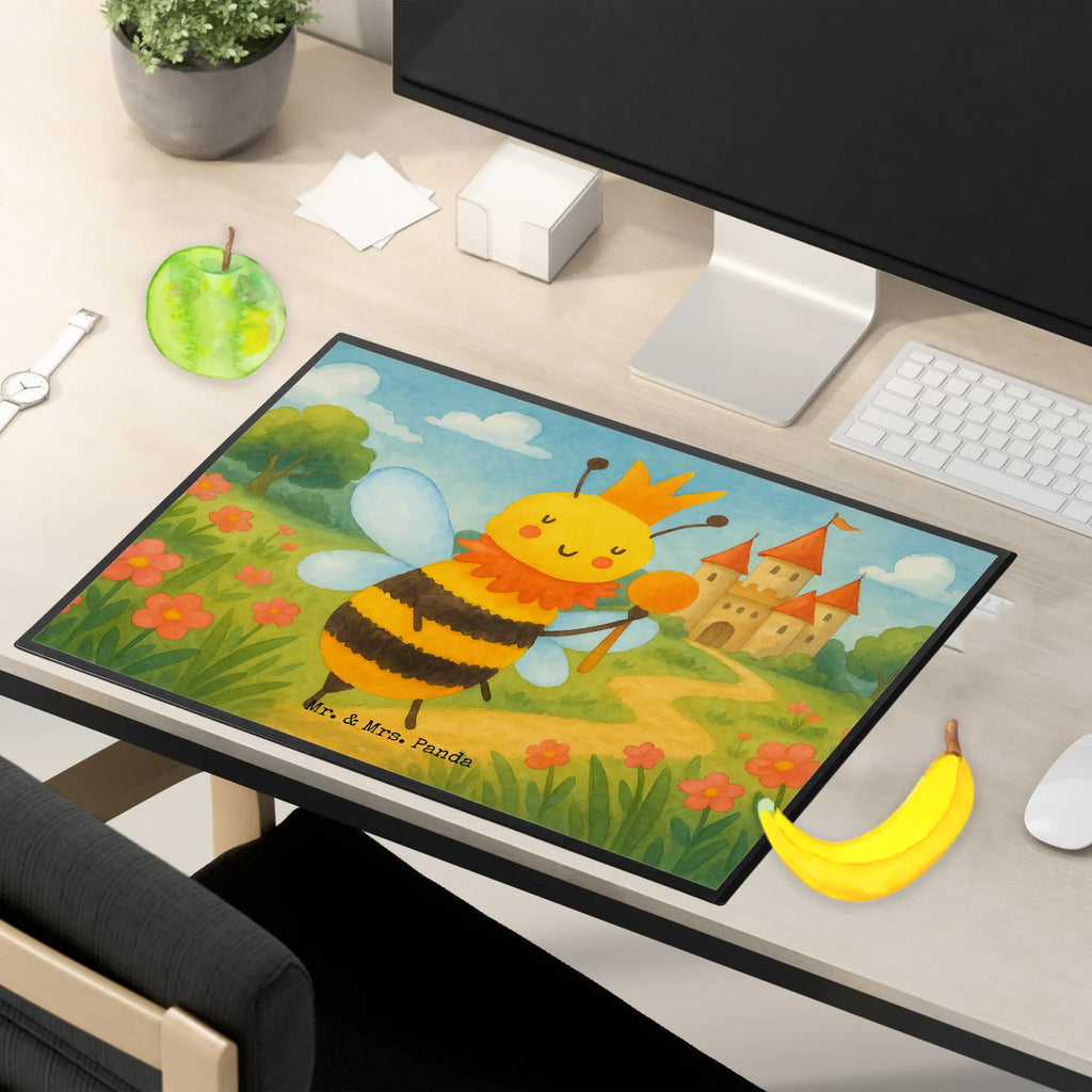 Podkładka na biurko pszczoła król Design Schreibunterlage, Schreibtischauflage, Bürobedarf, Büroartikel, Schreibwaren, Schreibtisch Unterlagen, Schreibtischunterlage Groß, Biene, Wespe, Hummel
