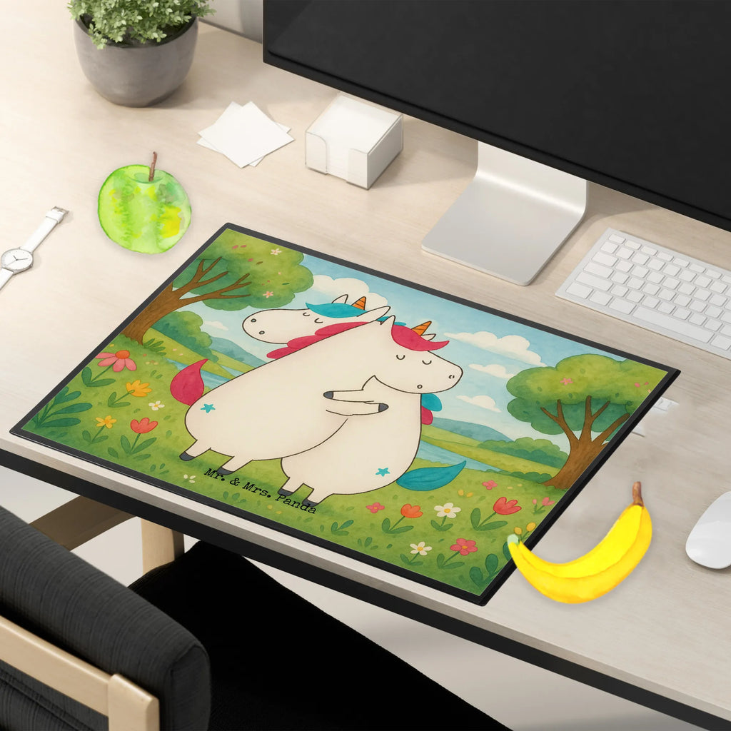 Schreibtischunterlage Einhörner Umarmen Design Schreibunterlage, Schreibtischauflage, Bürobedarf, Büroartikel, Schreibwaren, Schreibtisch Unterlagen, Schreibtischunterlage Groß, Einhorn, Einhörner, Einhorn Deko, Unicorn, Freundinnen, Freundin, BFF, Schwester, Schwestern, Familie, Geschwister, Sister, Liebe