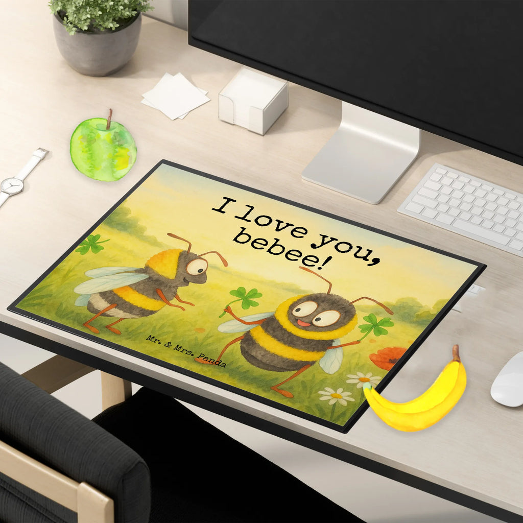Desk pad bees Pair Design Büroartikel, Schreibwaren, Schreibtischauflage, Schreibtisch Unterlagen, Schreibtischunterlage Groß, Schreibunterlage, Bürobedarf, Liebe, Partner, Freund, Freundin, Ehemann, Ehefrau, Heiraten, Verlobung, Heiratsantrag, Liebesgeschenk, Jahrestag, Hocheitstag, für Männer, Geschenk für Partner, Liebesbeweis, Schildkröten, verliebte Schildkröten, für Ehemann, Hochzeitstag, Valentinstag, Geschenk für Freundin, Geschenk für Frauen, Mitbringsel
