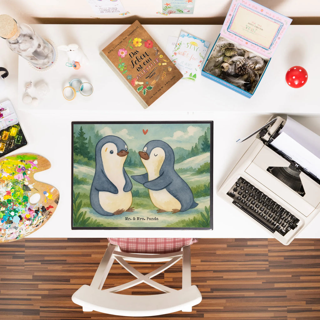 Podkładka na biurko pingwiny pocieszyć Design Schreibunterlage, Schreibtischauflage, Bürobedarf, Büroartikel, Schreibwaren, Schreibtisch Unterlagen, Schreibtischunterlage Groß, Liebe, Partner, Freund, Freundin, Ehemann, Ehefrau, Heiraten, Verlobung, Heiratsantrag, Liebesgeschenk, Jahrestag, Hocheitstag, Valentinstag, Geschenk für Frauen, Hochzeitstag, Mitbringsel, Geschenk für Freundin, Geschenk für Partner, Liebesbeweis, für Männer, für Ehemann