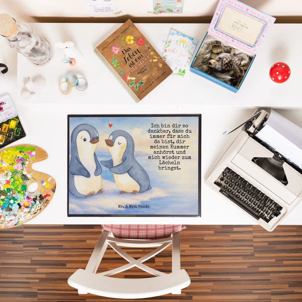 Podkładka na biurko pingwiny pocieszyć Design Schreibunterlage, Schreibtischauflage, Bürobedarf, Büroartikel, Schreibwaren, Schreibtisch Unterlagen, Schreibtischunterlage Groß, Liebe, Partner, Freund, Freundin, Ehemann, Ehefrau, Heiraten, Verlobung, Heiratsantrag, Liebesgeschenk, Jahrestag, Hocheitstag, Valentinstag, Geschenk für Frauen, Hochzeitstag, Mitbringsel, Geschenk für Freundin, Geschenk für Partner, Liebesbeweis, für Männer, für Ehemann