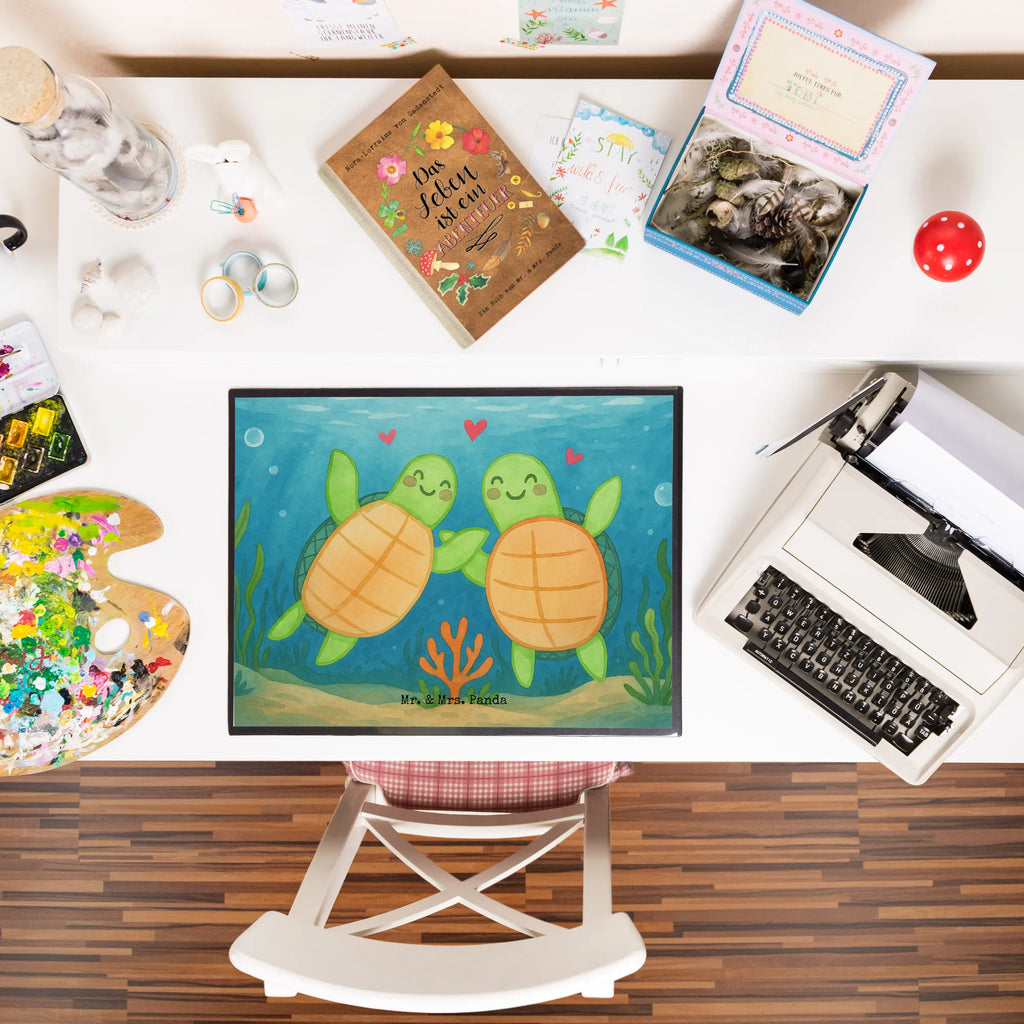 Podkładka na biurko żółwie para Design Schreibtischauflage, Büroartikel, Schreibtischunterlage Groß, Schreibtisch Unterlagen, Bürobedarf, Schreibunterlage, Schreibwaren, Liebe, Partner, Freund, Freundin, Ehemann, Ehefrau, Heiraten, Verlobung, Heiratsantrag, Liebesgeschenk, Jahrestag, Hocheitstag, Geschenk für Freundin, für Männer, Liebesbeweis, Hochzeitstag, für Ehemann, Geschenk für Frauen, Mitbringsel, Valentinstag, Geschenk für Partner