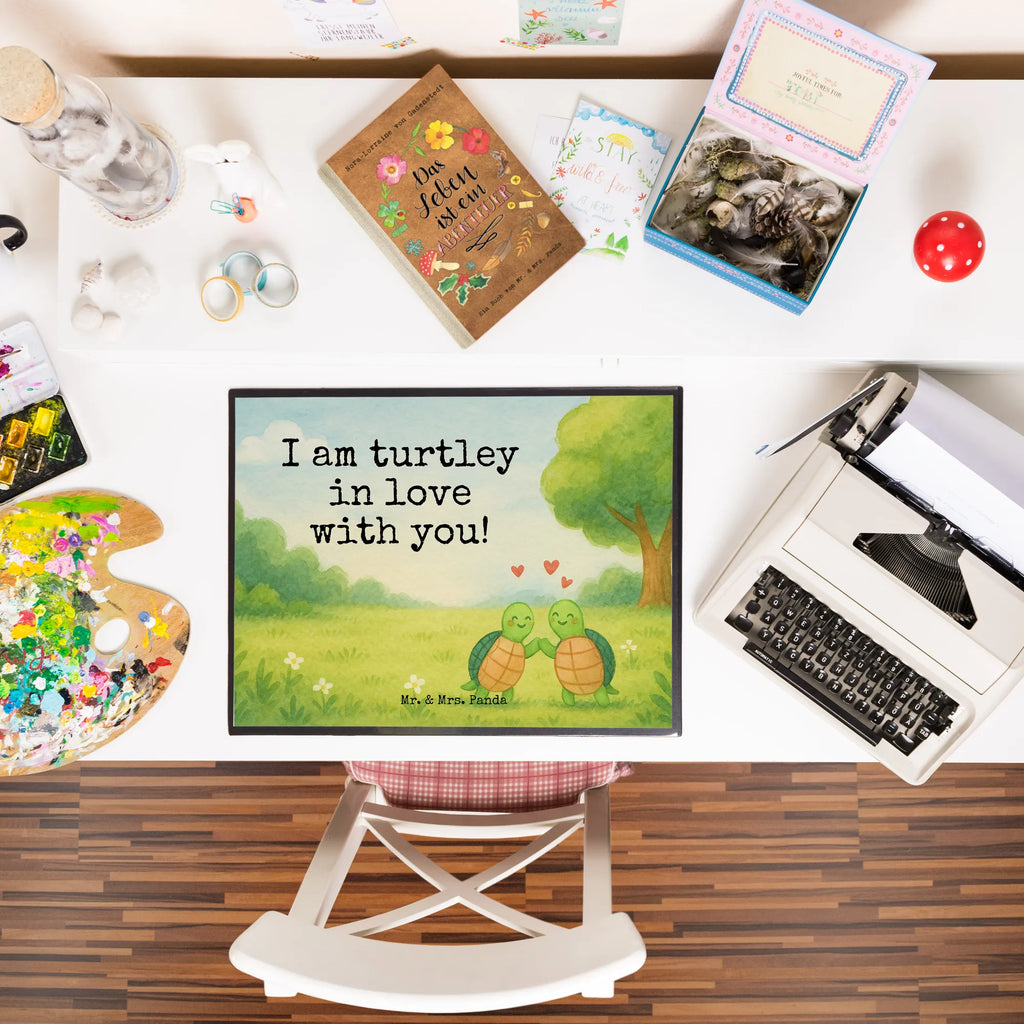 Podkładka na biurko żółwie para Design Schreibtischauflage, Büroartikel, Schreibtischunterlage Groß, Schreibtisch Unterlagen, Bürobedarf, Schreibunterlage, Schreibwaren, Liebe, Partner, Freund, Freundin, Ehemann, Ehefrau, Heiraten, Verlobung, Heiratsantrag, Liebesgeschenk, Jahrestag, Hocheitstag, Geschenk für Freundin, für Männer, Liebesbeweis, Hochzeitstag, für Ehemann, Geschenk für Frauen, Mitbringsel, Valentinstag, Geschenk für Partner