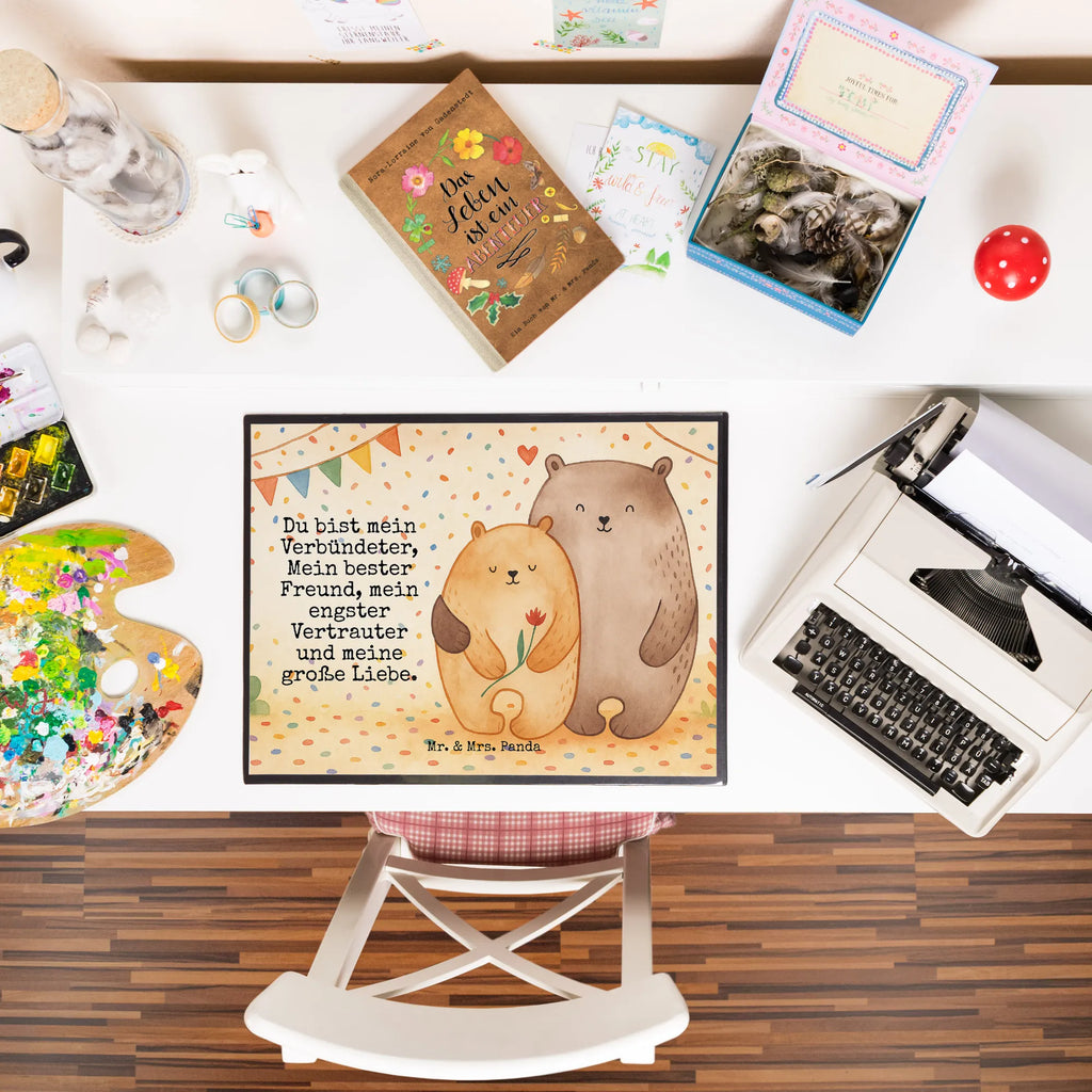 Podkładka na biurko Miłość niedźwiedzi Design Schreibunterlage, Schreibtischauflage, Bürobedarf, Büroartikel, Schreibwaren, Schreibtisch Unterlagen, Schreibtischunterlage Groß, Liebe, Partner, Freund, Freundin, Ehemann, Ehefrau, Heiraten, Verlobung, Heiratsantrag, Liebesgeschenk, Jahrestag, Hocheitstag, Verliebt, Verlobt, Verheiratet, Geschenk Freundin, Geschenk Freund, Liebesbeweis, Hochzeitstag, Geschenk Hochzeit, Bären, Bärchen, Bär