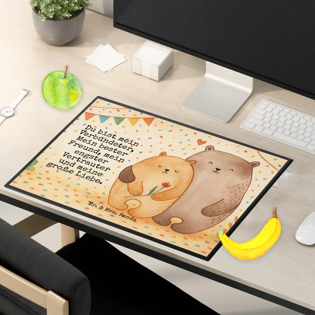 Podkładka na biurko Miłość niedźwiedzi Design Schreibunterlage, Schreibtischauflage, Bürobedarf, Büroartikel, Schreibwaren, Schreibtisch Unterlagen, Schreibtischunterlage Groß, Liebe, Partner, Freund, Freundin, Ehemann, Ehefrau, Heiraten, Verlobung, Heiratsantrag, Liebesgeschenk, Jahrestag, Hocheitstag, Verliebt, Verlobt, Verheiratet, Geschenk Freundin, Geschenk Freund, Liebesbeweis, Hochzeitstag, Geschenk Hochzeit, Bären, Bärchen, Bär