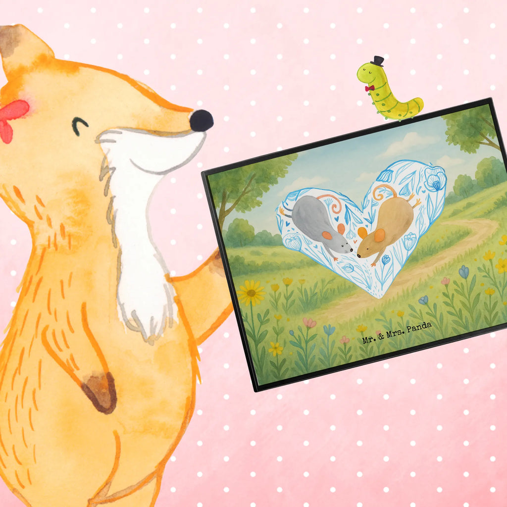 Podkładka na biurko Myszy serce Design Schreibunterlage, Schreibtischauflage, Bürobedarf, Büroartikel, Schreibwaren, Schreibtisch Unterlagen, Schreibtischunterlage Groß, Liebe, Partner, Freund, Freundin, Ehemann, Ehefrau, Heiraten, Verlobung, Heiratsantrag, Liebesgeschenk, Jahrestag, Hocheitstag, Maus, Mäuse, Liebesbotschaft, Liebesbeweis, Hochzeit, Lieblingsmensch, Gemeinsamkeit, Love, Geschenk für zwei