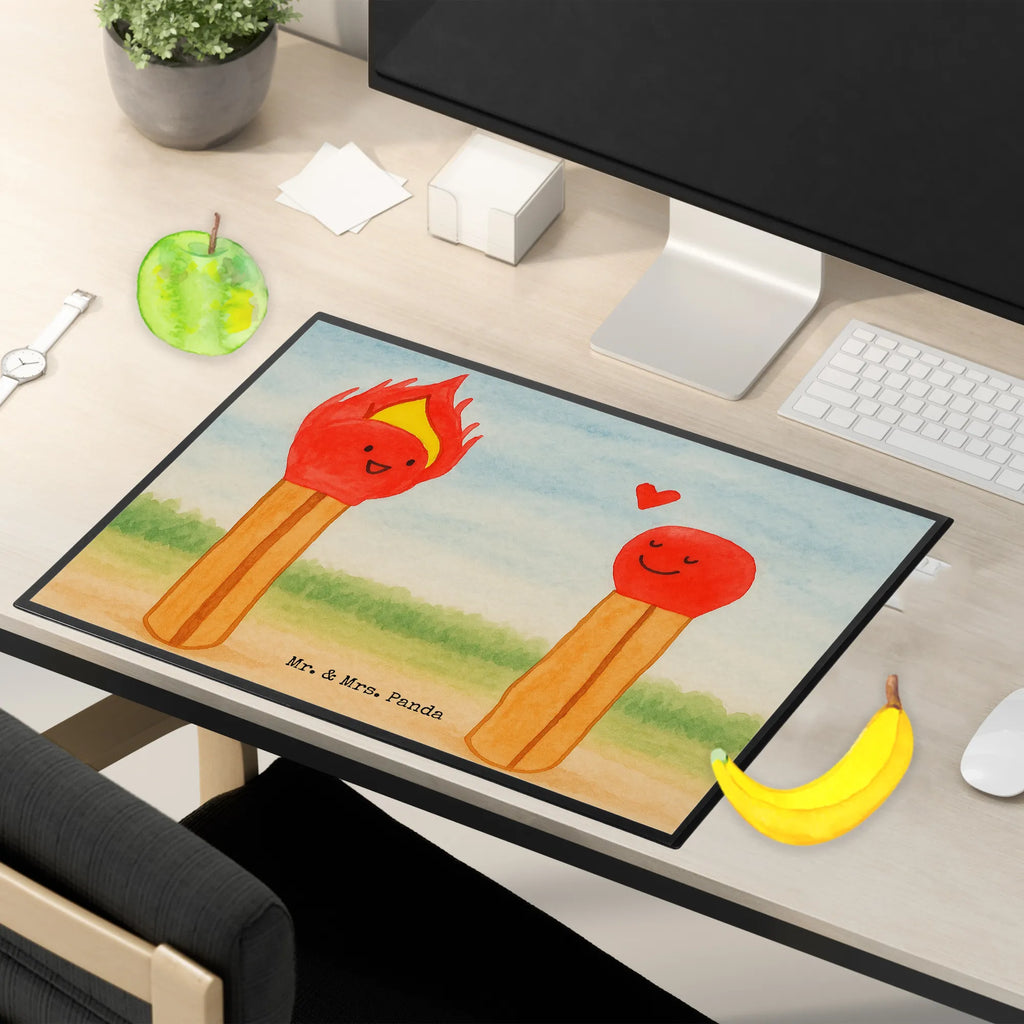 Podkładka na biurko Zapałki Design Schreibunterlage, Schreibtischunterlage Groß, Schreibtisch Unterlagen, Schreibtischauflage, Schreibwaren, Bürobedarf, Büroartikel, Liebe, Partner, Freund, Freundin, Ehemann, Ehefrau, Heiraten, Verlobung, Heiratsantrag, Liebesgeschenk, Jahrestag, Hocheitstag, Streichhölzer