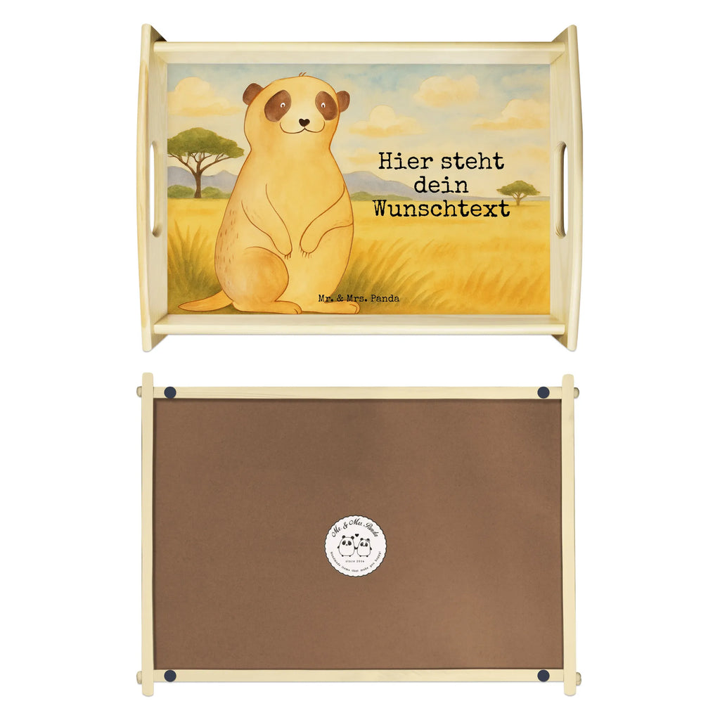 Personalisiertes Serviertablett Erdmännchen Design Serviertablett mit Namen, Personalisiertes Holztablett, Personalisiertes Dekotablett, Personalisiertes Küchentablett, Personalisiertes Frühstückstablett, Tablett mit Namen, Personalisiertes Serviertablett, Personalisiertes Tablett, Afrika, Wildtiere, Roadtrip, Reisen, Weltreise, Spruch, Afrikareise, Traveling, Erdmännchen