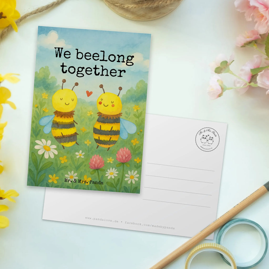 Pocztówka pszczoła zakochany Design Geschenkkarte, Einladung Geburtstag, Geburtstagskarte, Ansichtskarten, Einladungskarte, Ansichtskarte, Grußkarte, Einladung, Dankeskarte, Postkarte, Karte, Einladungskarten Geburtstag, Biene, Wespe, Hummel