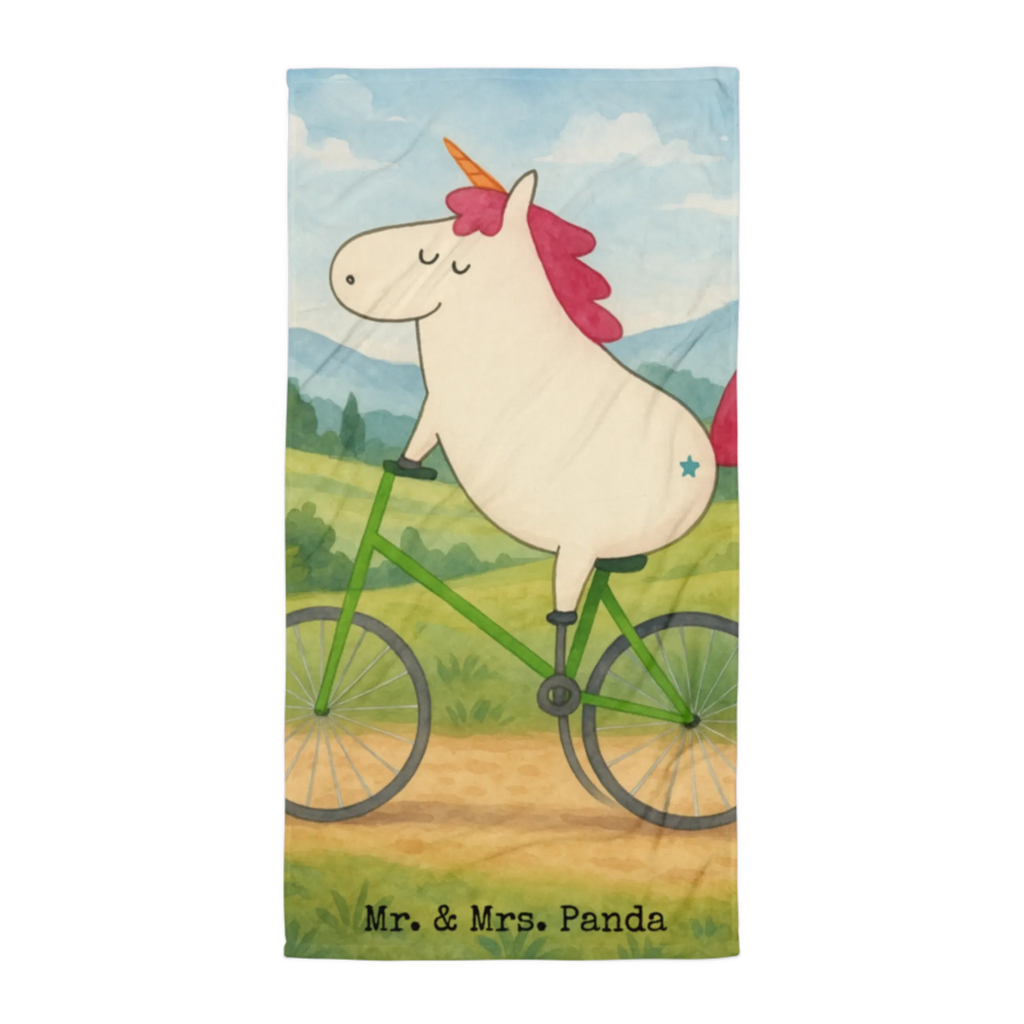 XL bath towel Jednorożec Rowerzysta Design Handtuch, Badetuch, Duschtuch, Strandtuch, Saunatuch, Einhorn, Einhörner, Einhorn Deko, Unicorn, Radfahren, Radfahrer, Rad, Bike, Feenstaub, Konfetti, Luxusproblem, Kummer, Liebeskummer