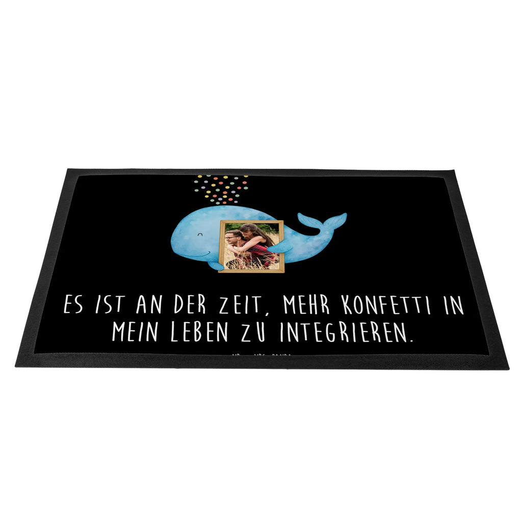 Personalisierte Foto Fußmatte Wal Konfetti Design Personalisierte Foto Fußmatte, Meerestiere, Meer, Urlaub, Neustart, Geburtstag, Wale, Motivation, Lebensabschnitt, Abnehmen, Konfetti, Neuanfang, Wal, Trennung, Diät
