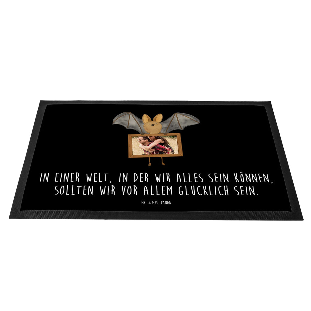 Personalisierte Foto Fußmatte Fledermaus Flügel Design Personalisierte Foto Fußmatte, Tiermotive, Gute Laune, lustige Sprüche, Tiere