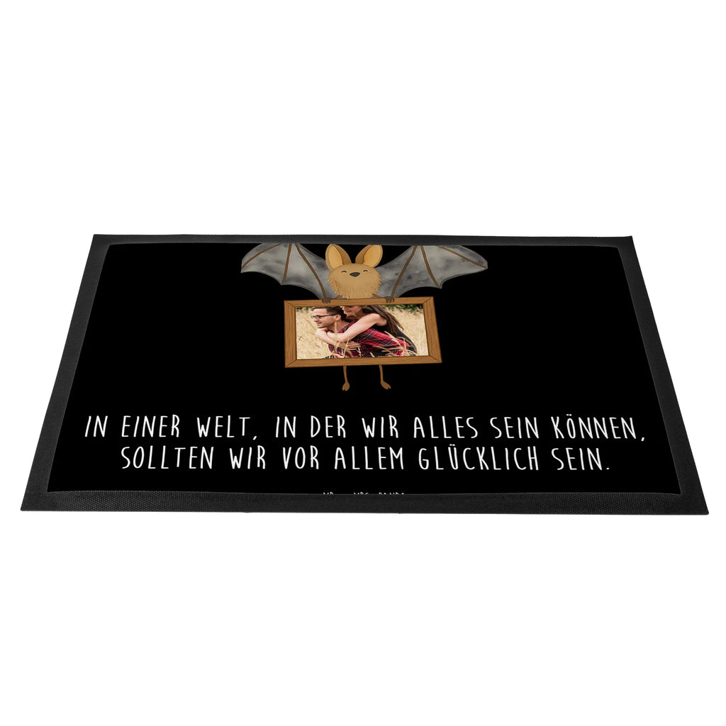 Personalisierte Foto Fußmatte Fledermaus Flügel Design Personalisierte Foto Fußmatte, Tiermotive, Gute Laune, lustige Sprüche, Tiere