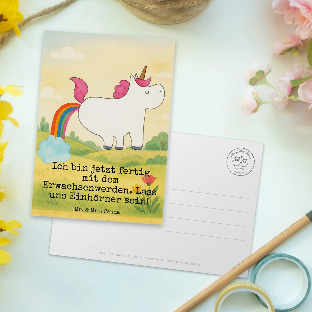 Postkarte Einhorn Pupsen Design Postkarte, Karte, Geschenkkarte, Grußkarte, Einladung, Ansichtskarte, Geburtstagskarte, Einladungskarte, Dankeskarte, Ansichtskarten, Einladung Geburtstag, Einladungskarten Geburtstag, Einhorn, Einhörner, Einhorn Deko, Unicorn, Pups, Regenbogen, Glitzer, Einhornpower, Erwachsenwerden, Spaß, lustig, Freundin